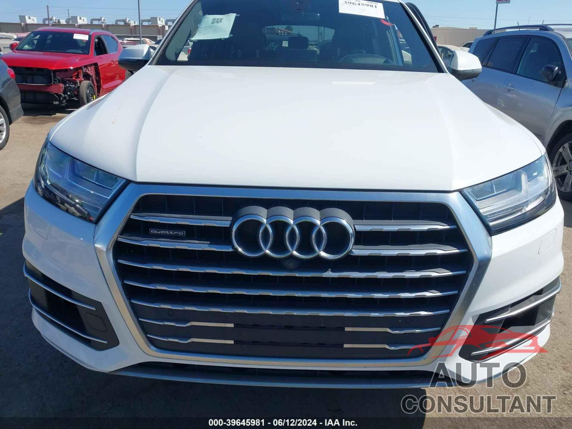 AUDI Q7 2017 - WA1VAAF77HD004672