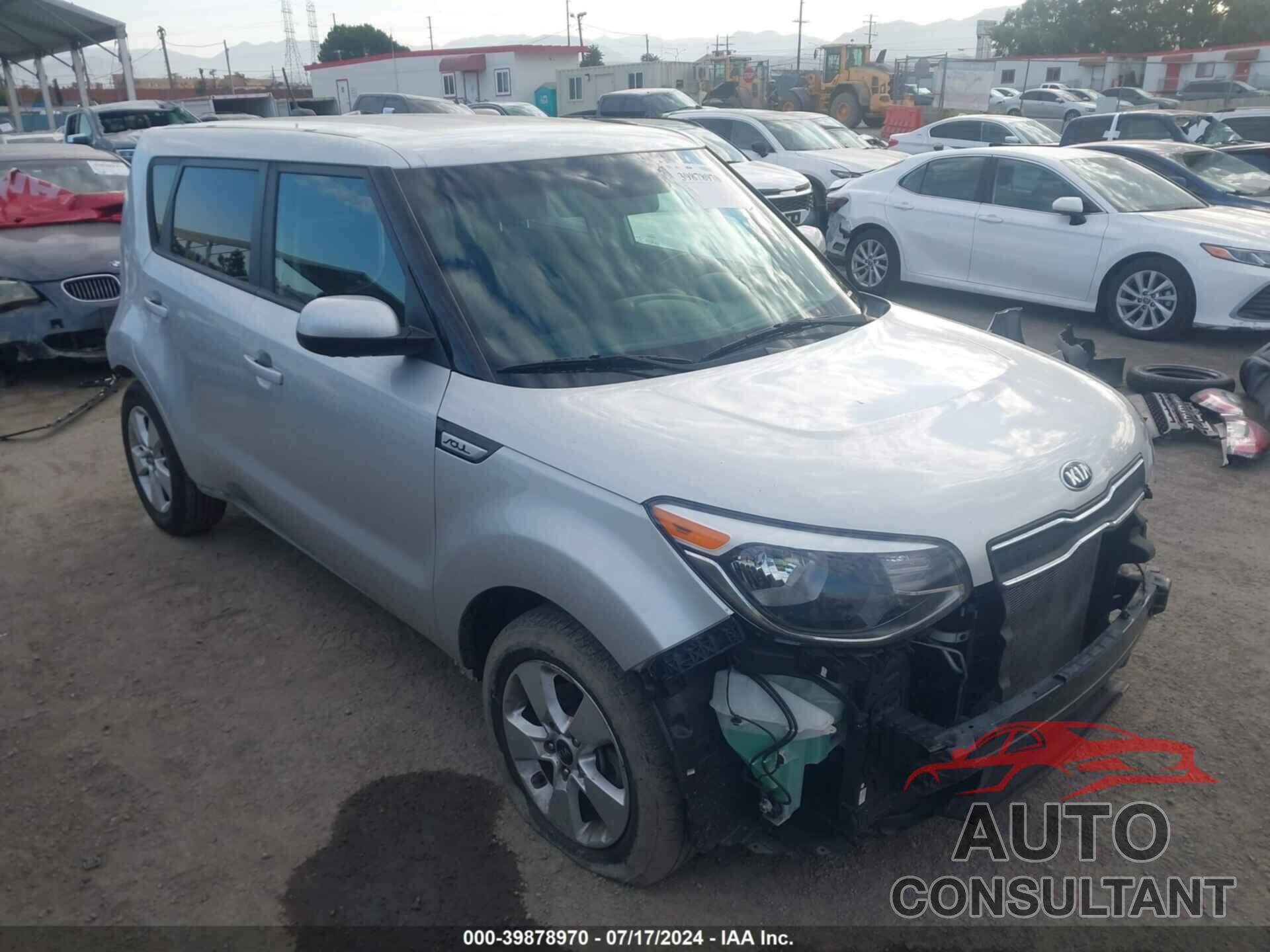 KIA SOUL 2018 - KNDJN2A29J7623952