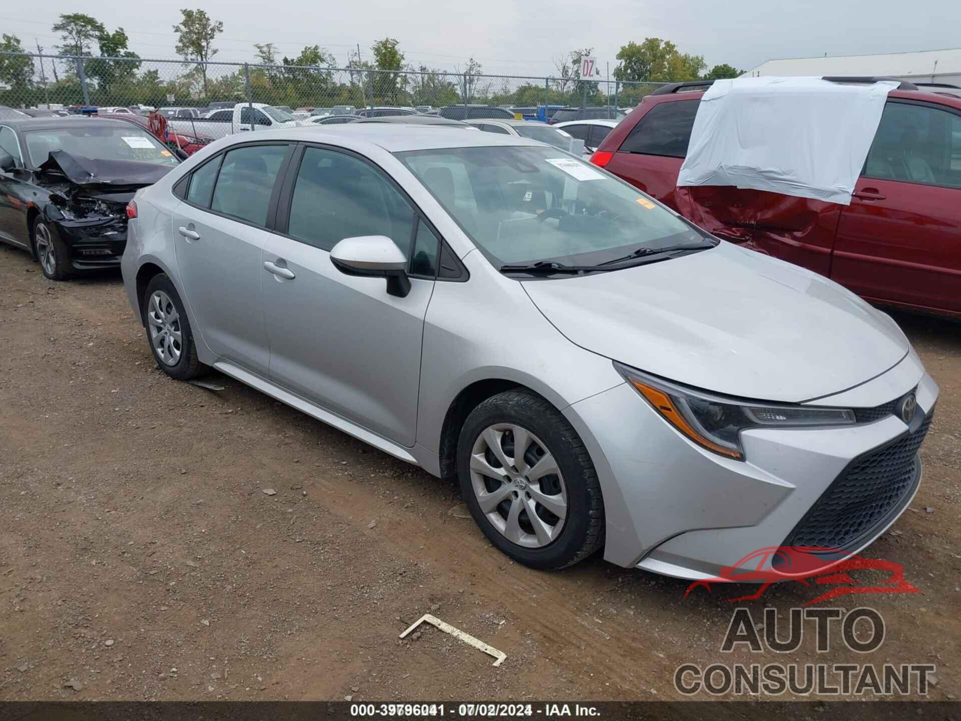 TOYOTA COROLLA 2020 - 5YFEPRAE7LP085672