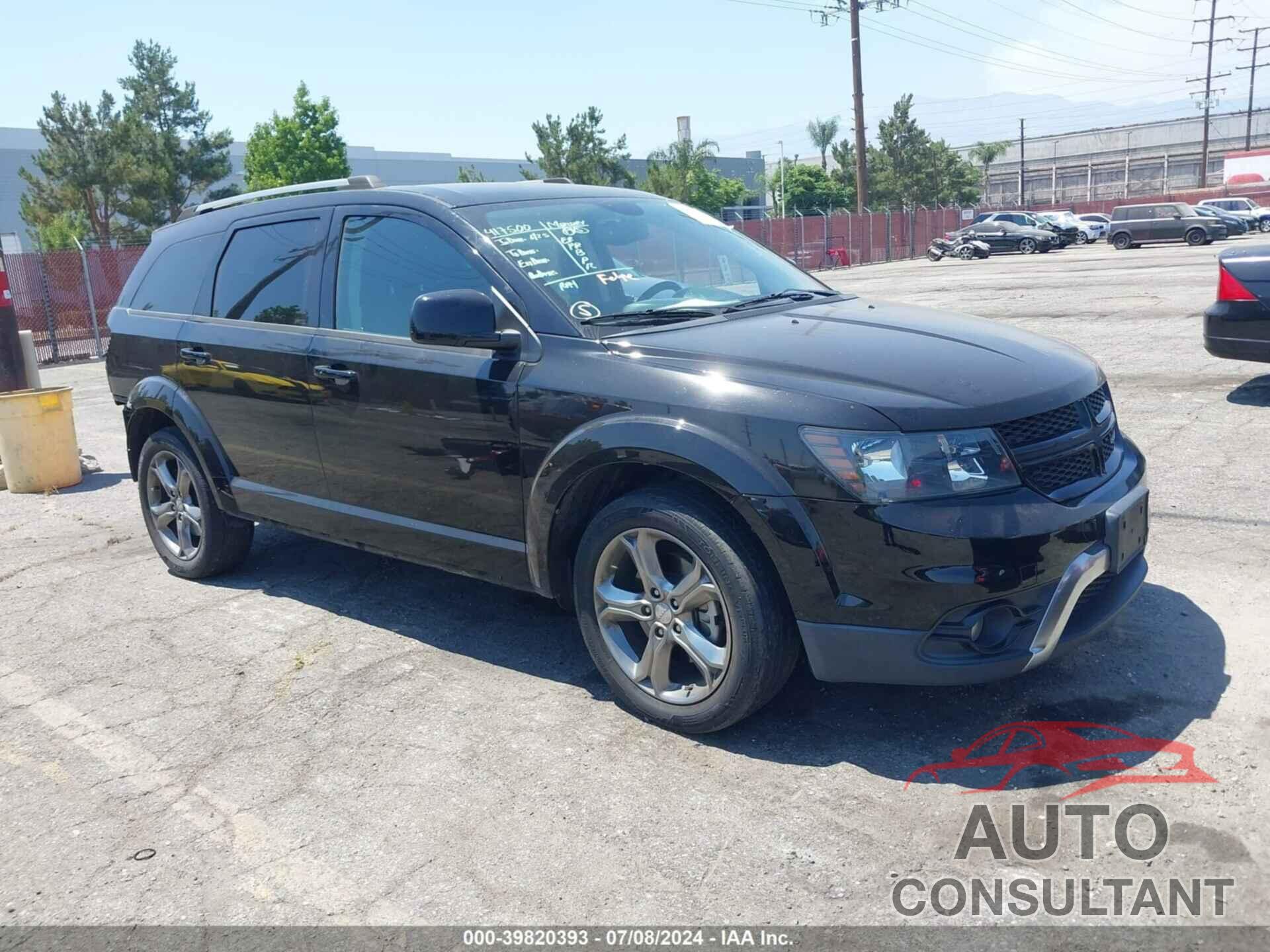 DODGE JOURNEY 2017 - 3C4PDCGB9HT566507