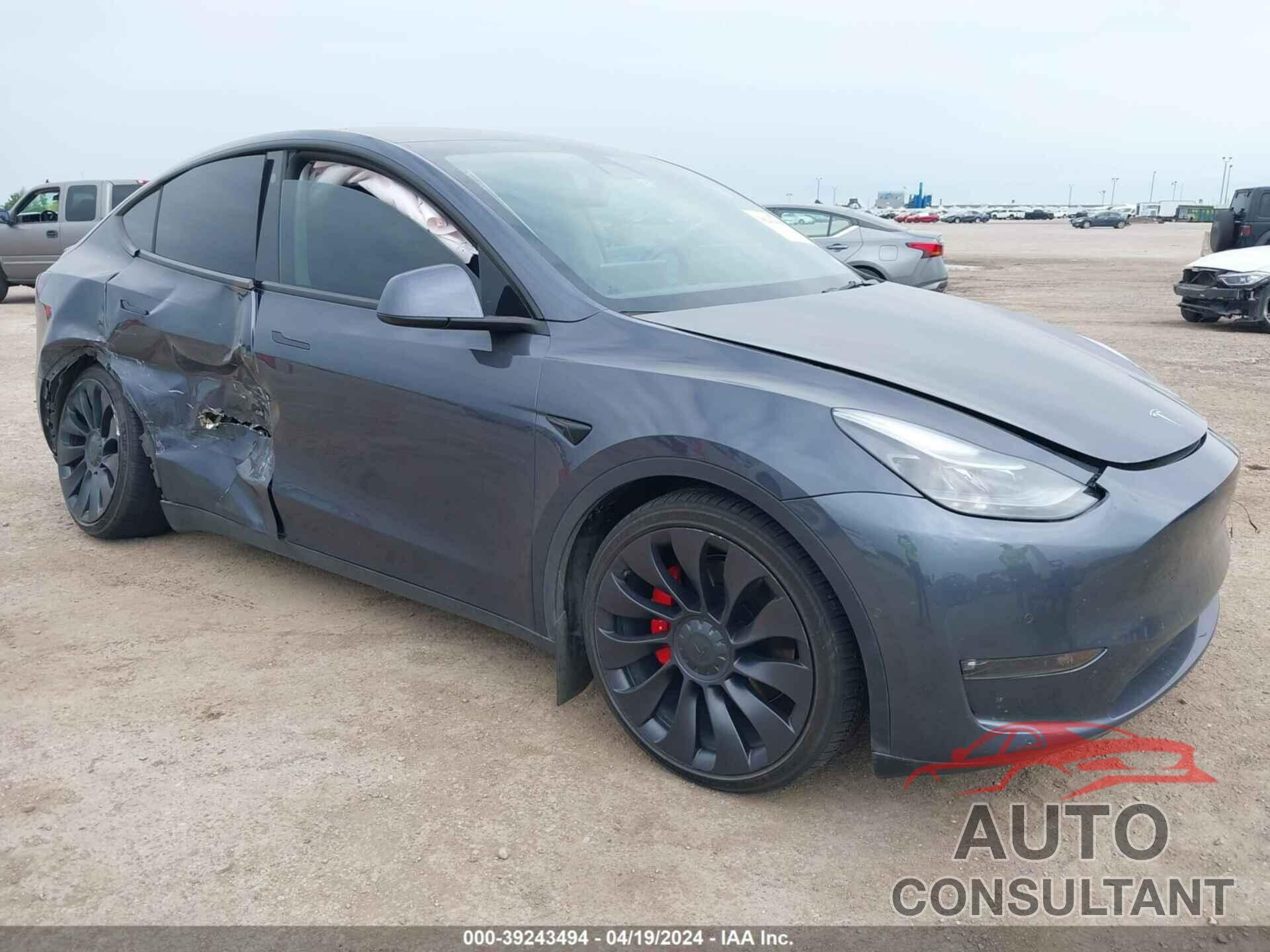 TESLA MODEL Y 2022 - 7SAYGDEF7NF394112