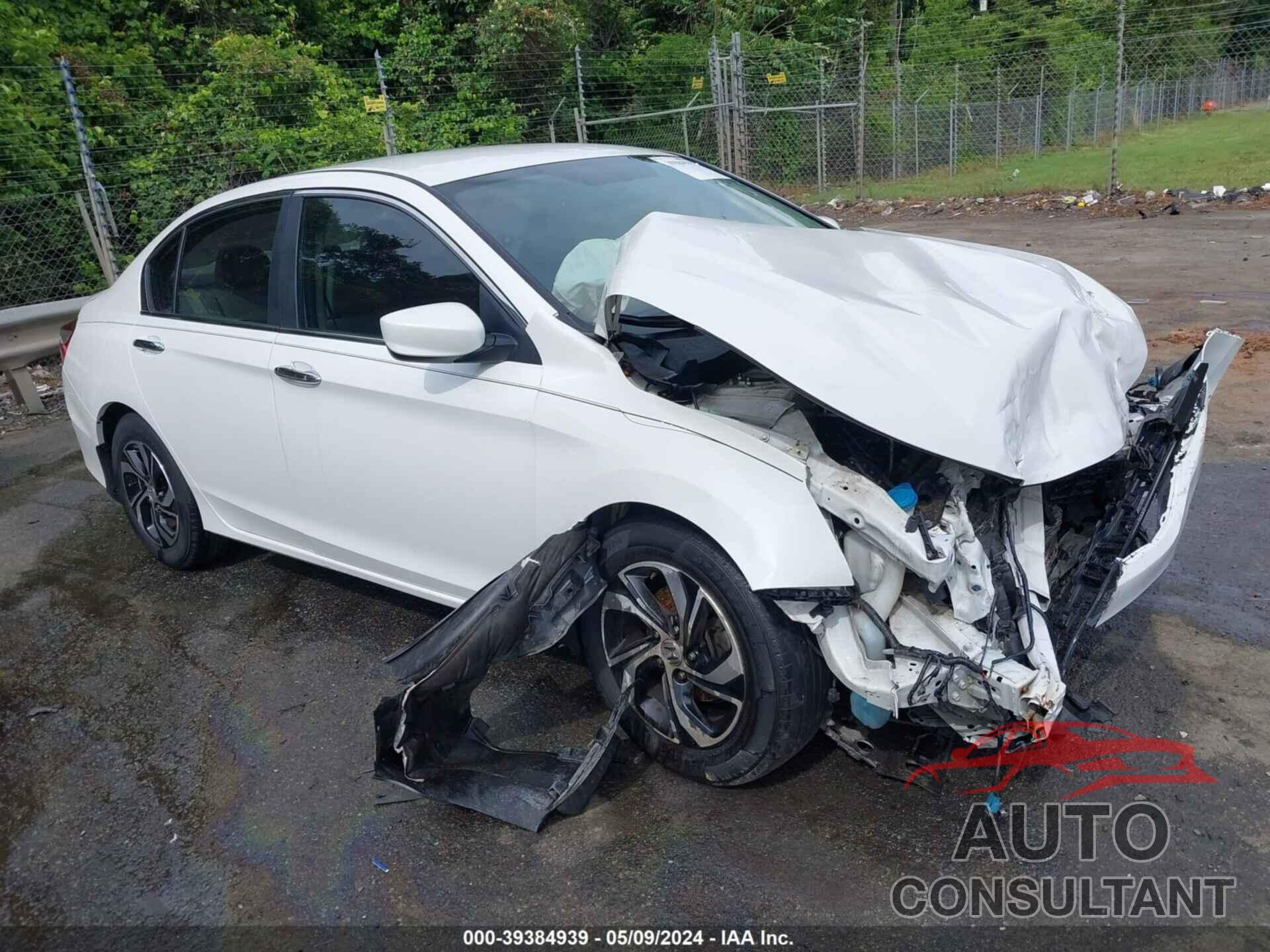 HONDA ACCORD 2016 - 1HGCR2F30GA209213