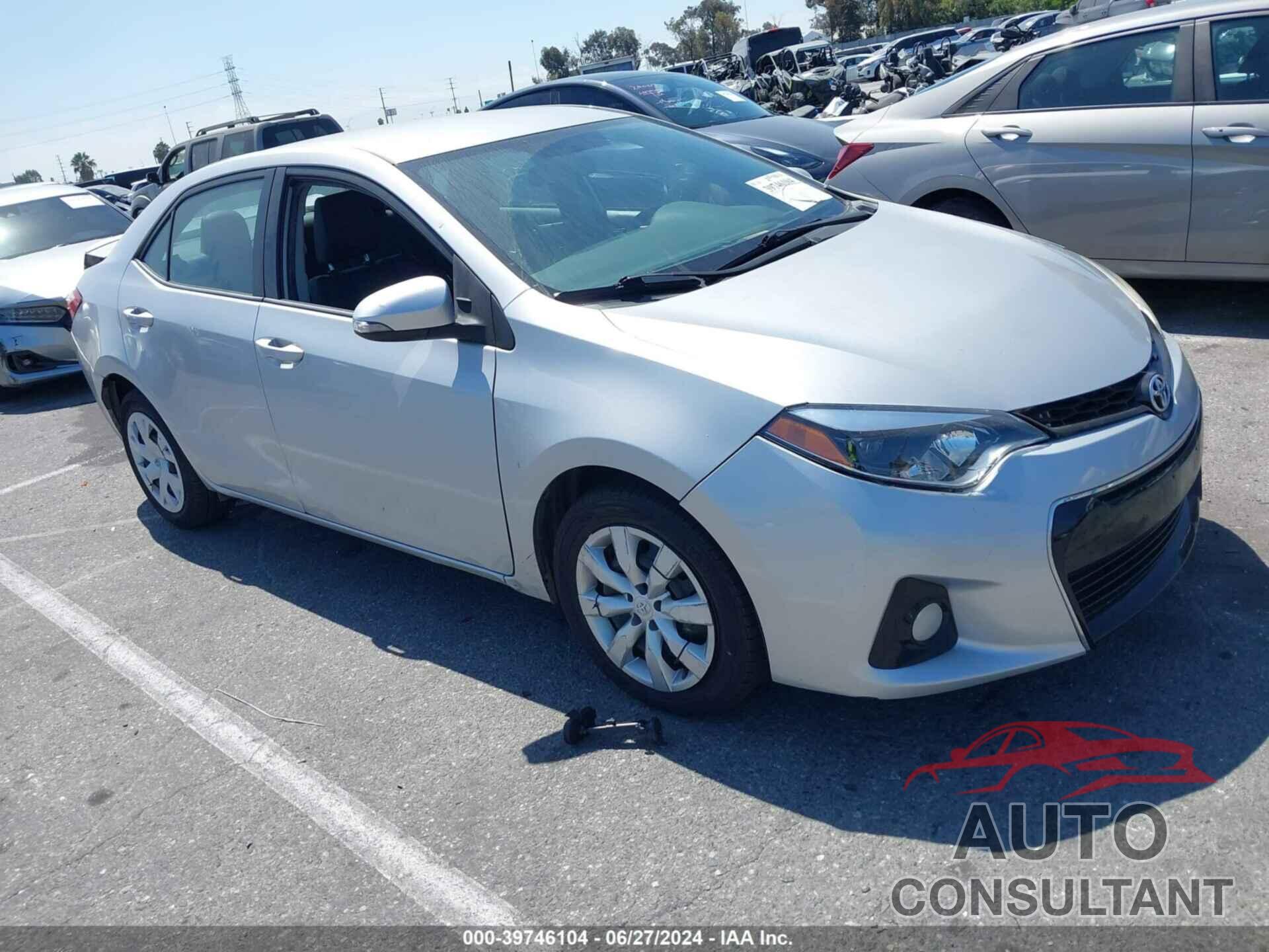 TOYOTA COROLLA 2016 - 5YFBURHE3GP399388