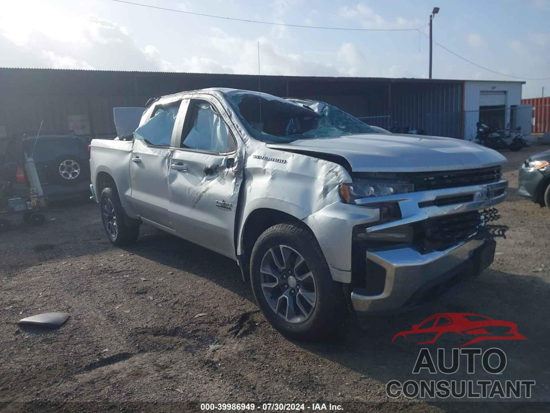 CHEVROLET SILVERADO 2020 - 3GCPWCED9LG332223