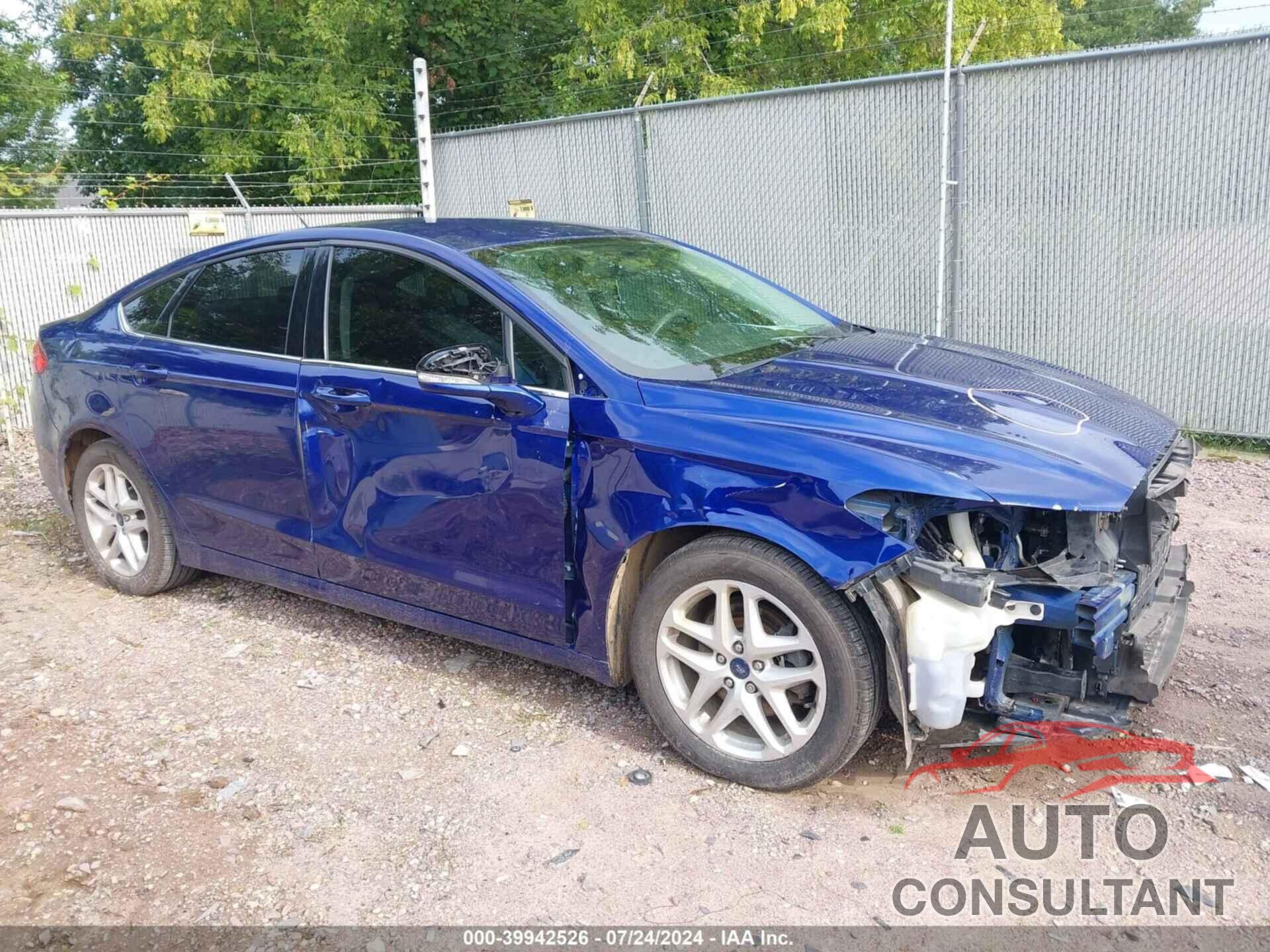 FORD FUSION 2016 - 1FA6P0H77G5105709