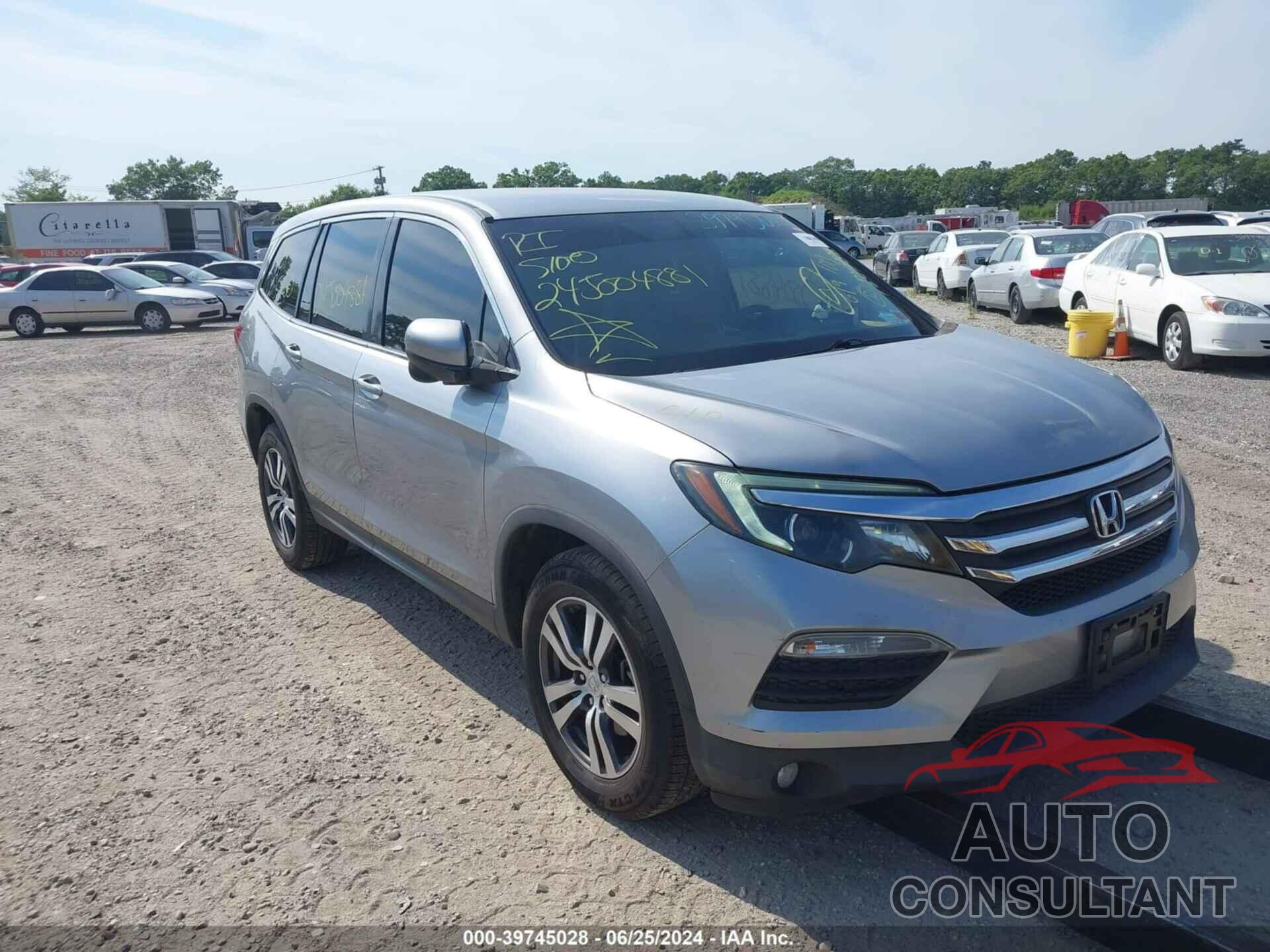 HONDA PILOT 2016 - 5FNYF5H32GB037883