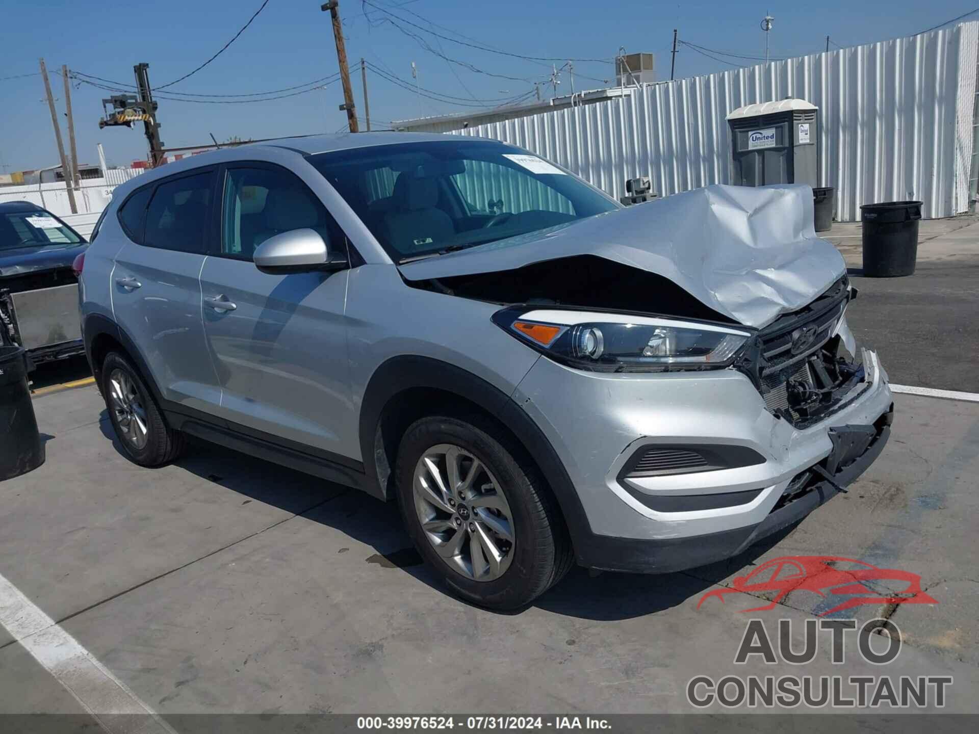 HYUNDAI TUCSON 2017 - KM8J23A47HU488638