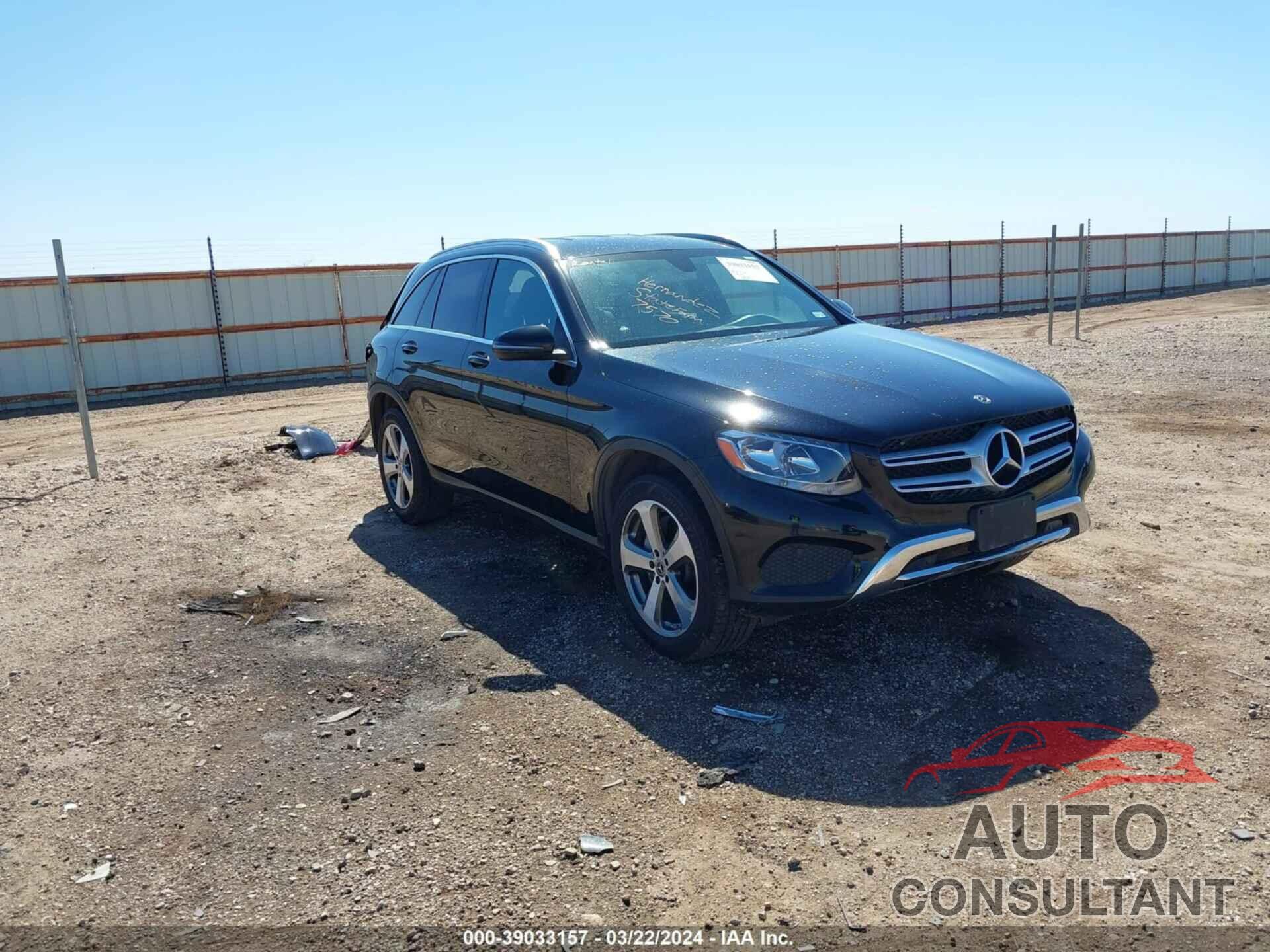 MERCEDES-BENZ GLC 300 2019 - WDC0G4JB1KV149665