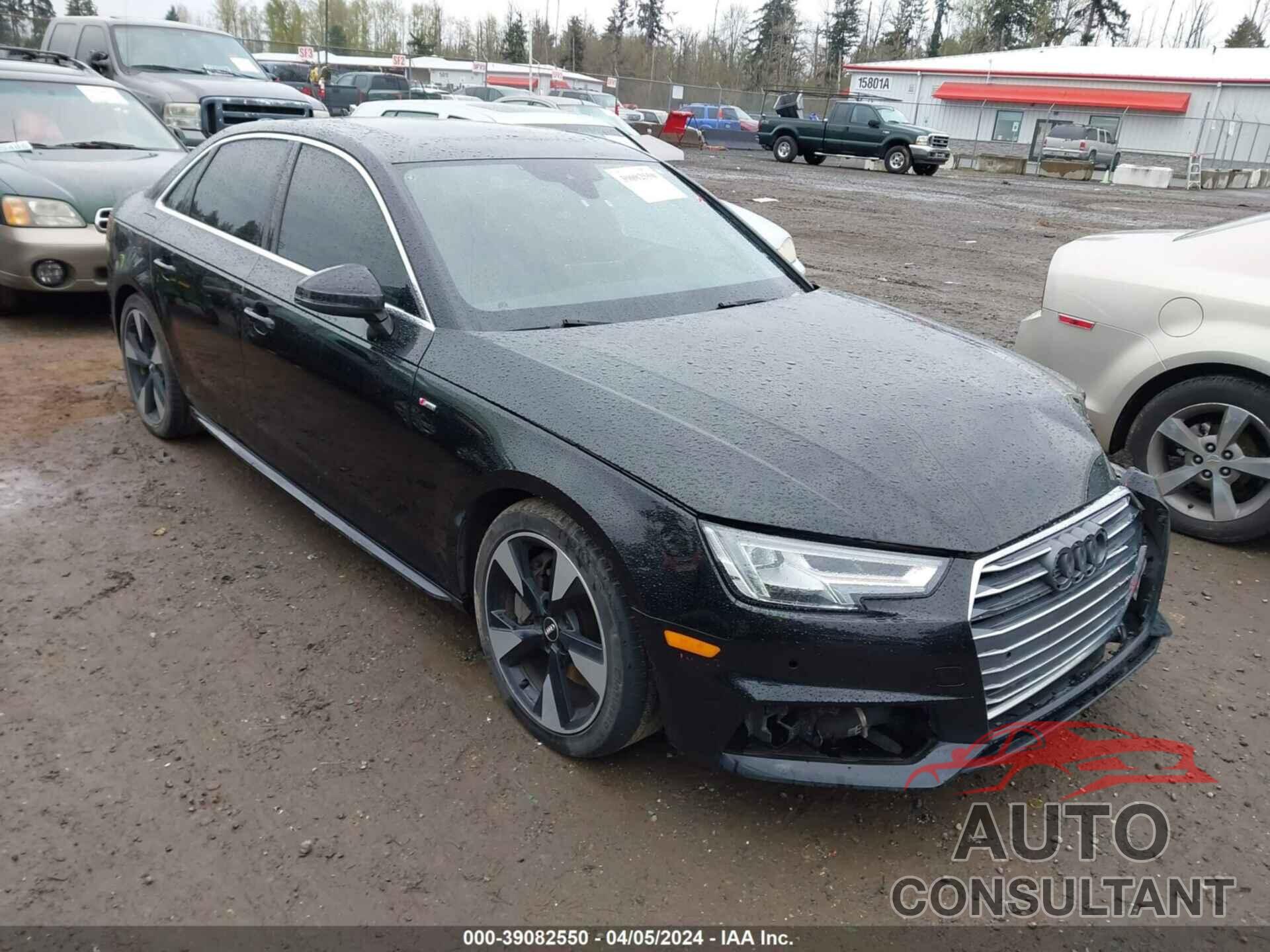 AUDI A4 2017 - WAUENAF47HN001097