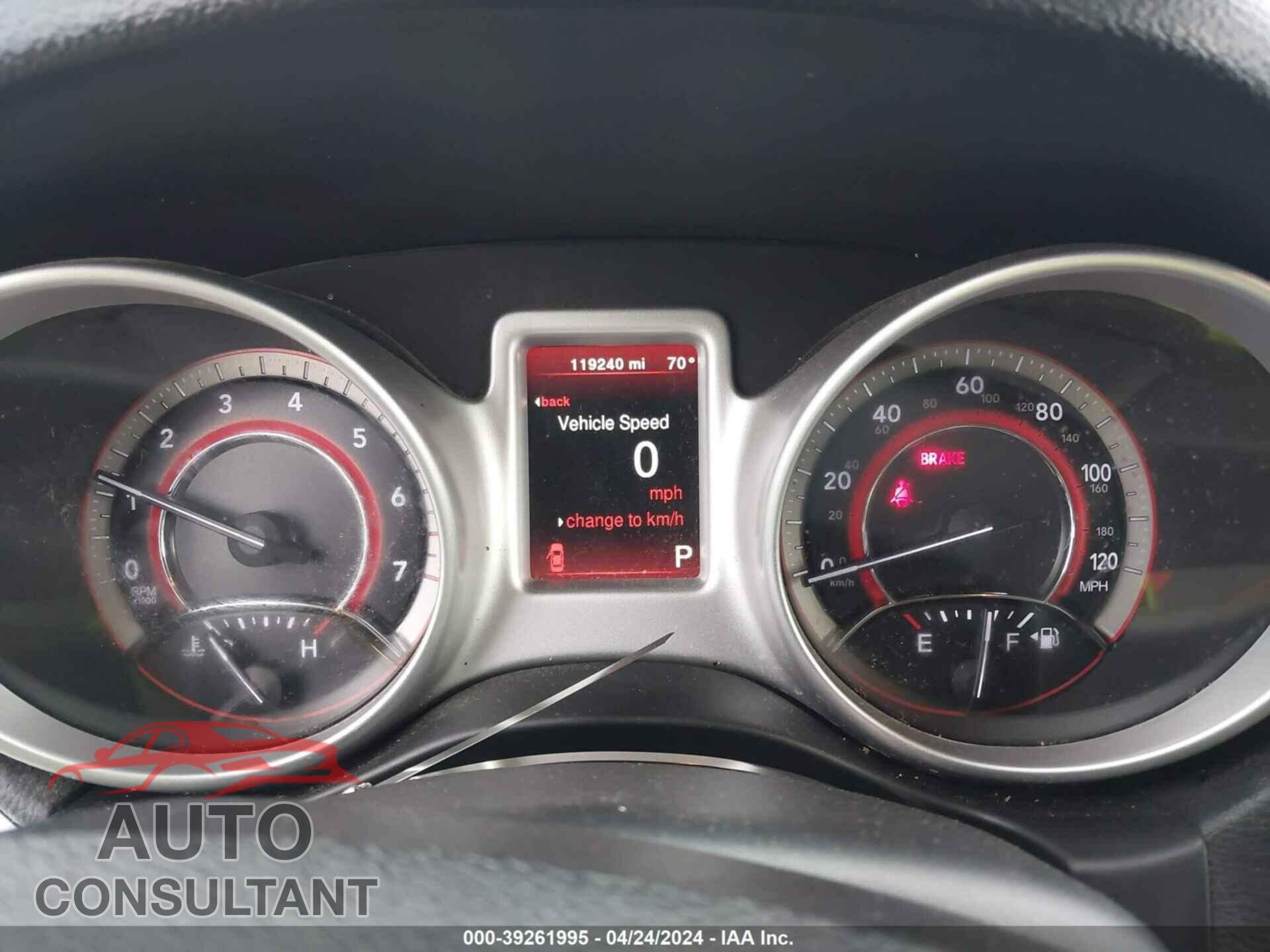DODGE JOURNEY 2017 - 3C4PDDBG7HT525978