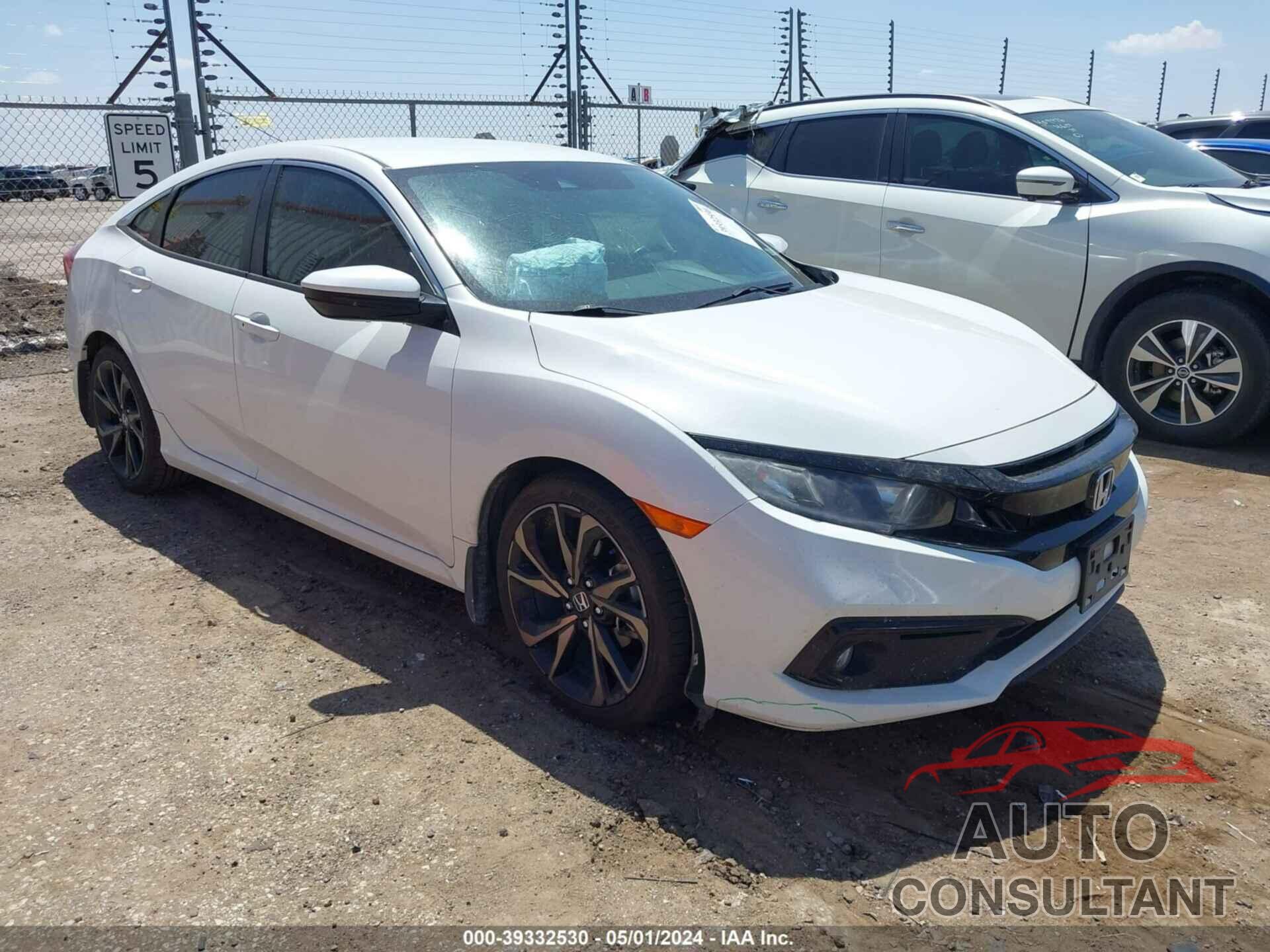 HONDA CIVIC 2019 - 19XFC2F87KE036773