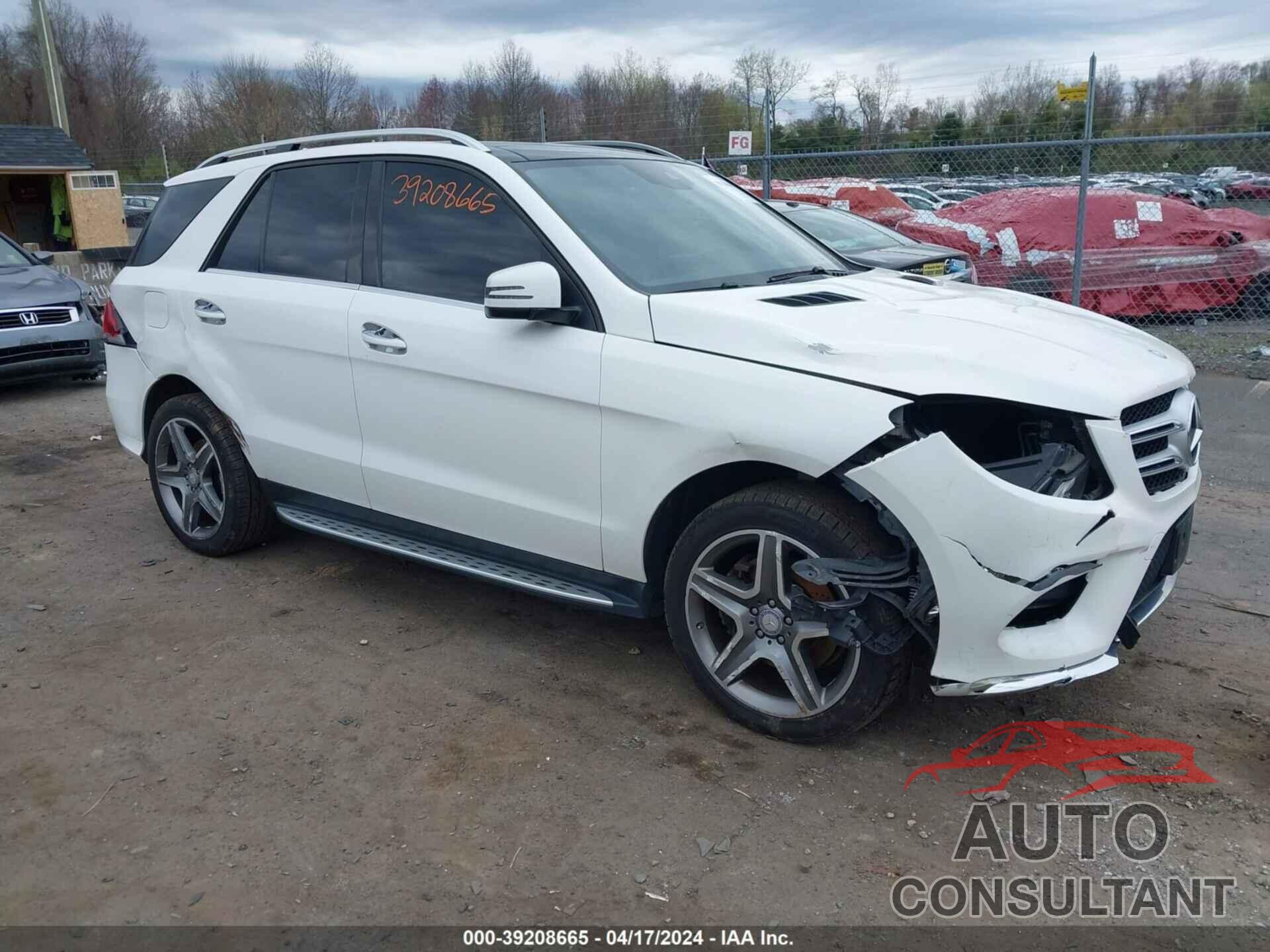 MERCEDES-BENZ GLE 350 2017 - 4JGDA5HB6HA891849