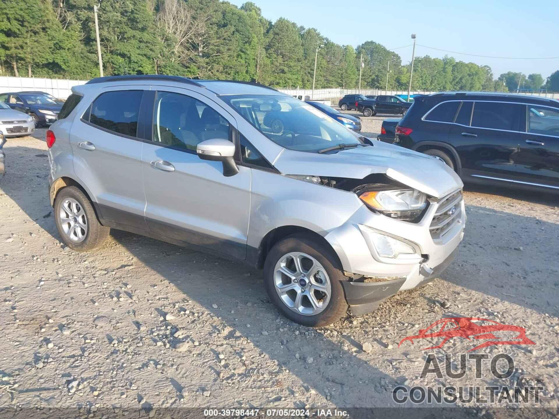 FORD ECOSPORT 2020 - MAJ6S3GL4LC394617