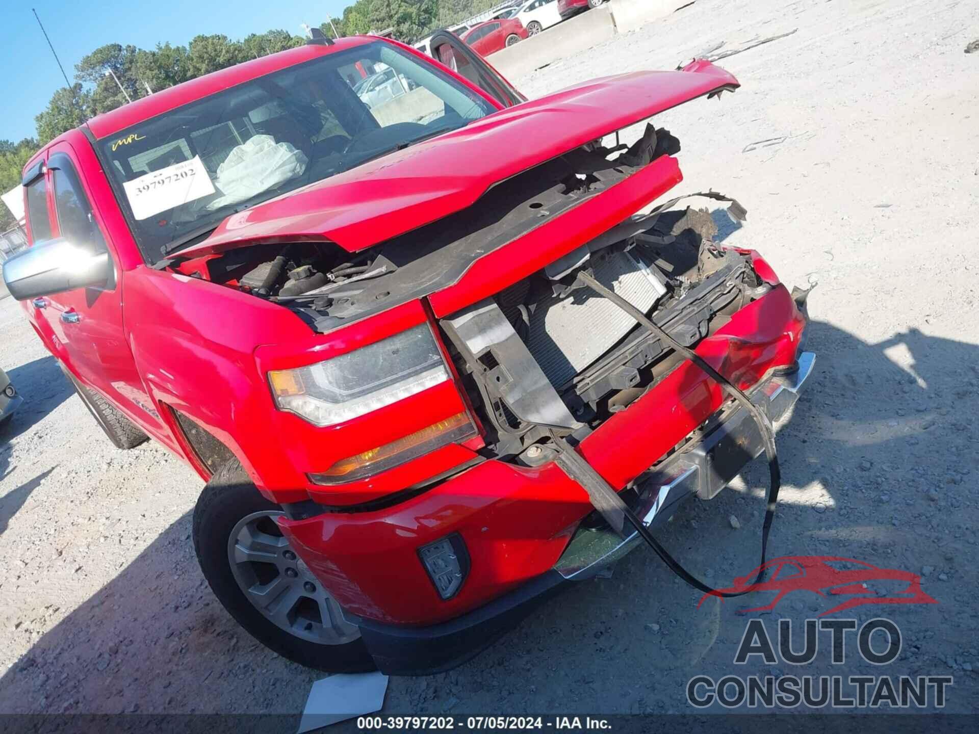 CHEVROLET SILVERADO 1500 2016 - 3GCUKREC0GG221378