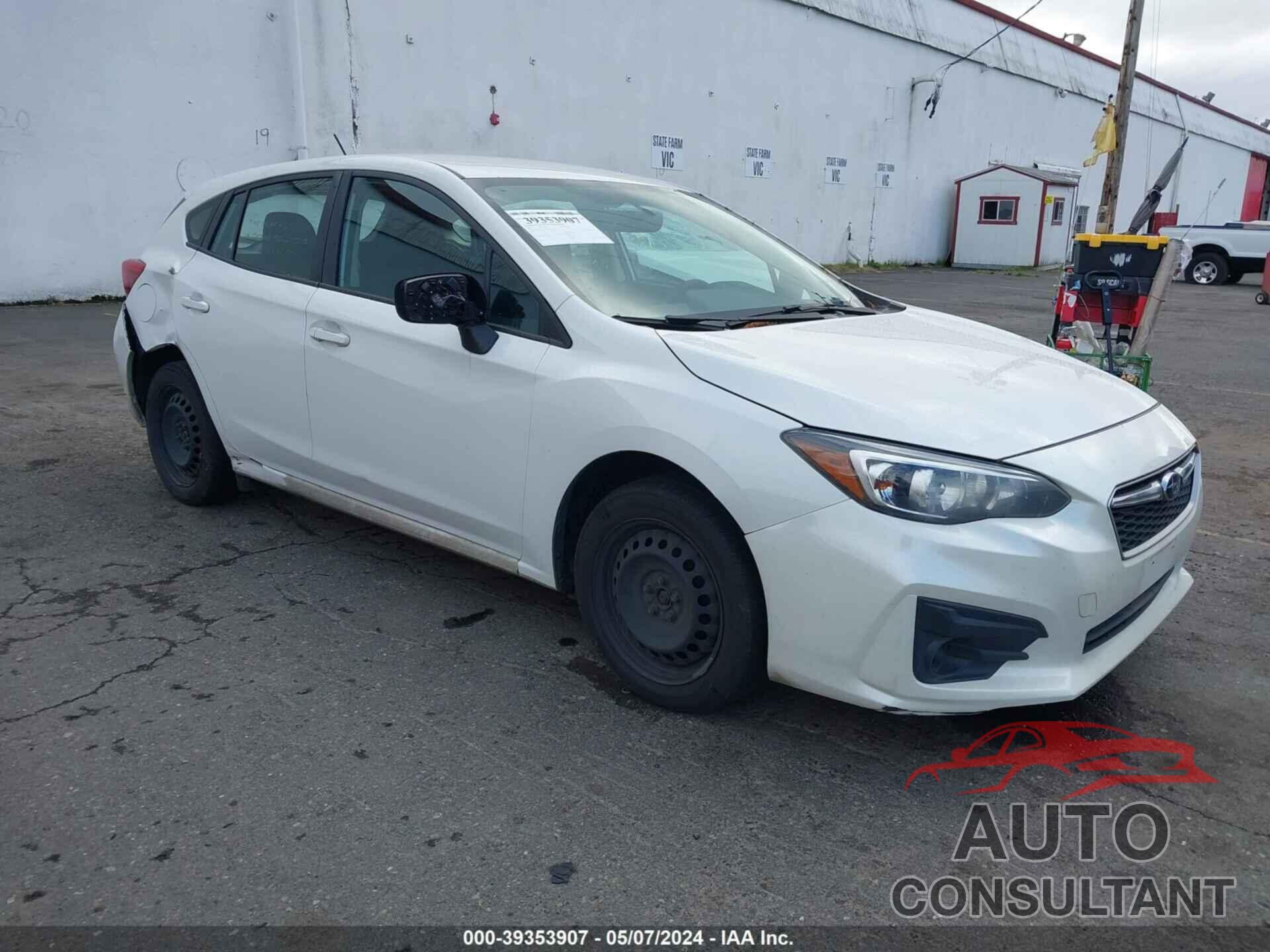 SUBARU IMPREZA 2017 - 4S3GTAA67H3734739