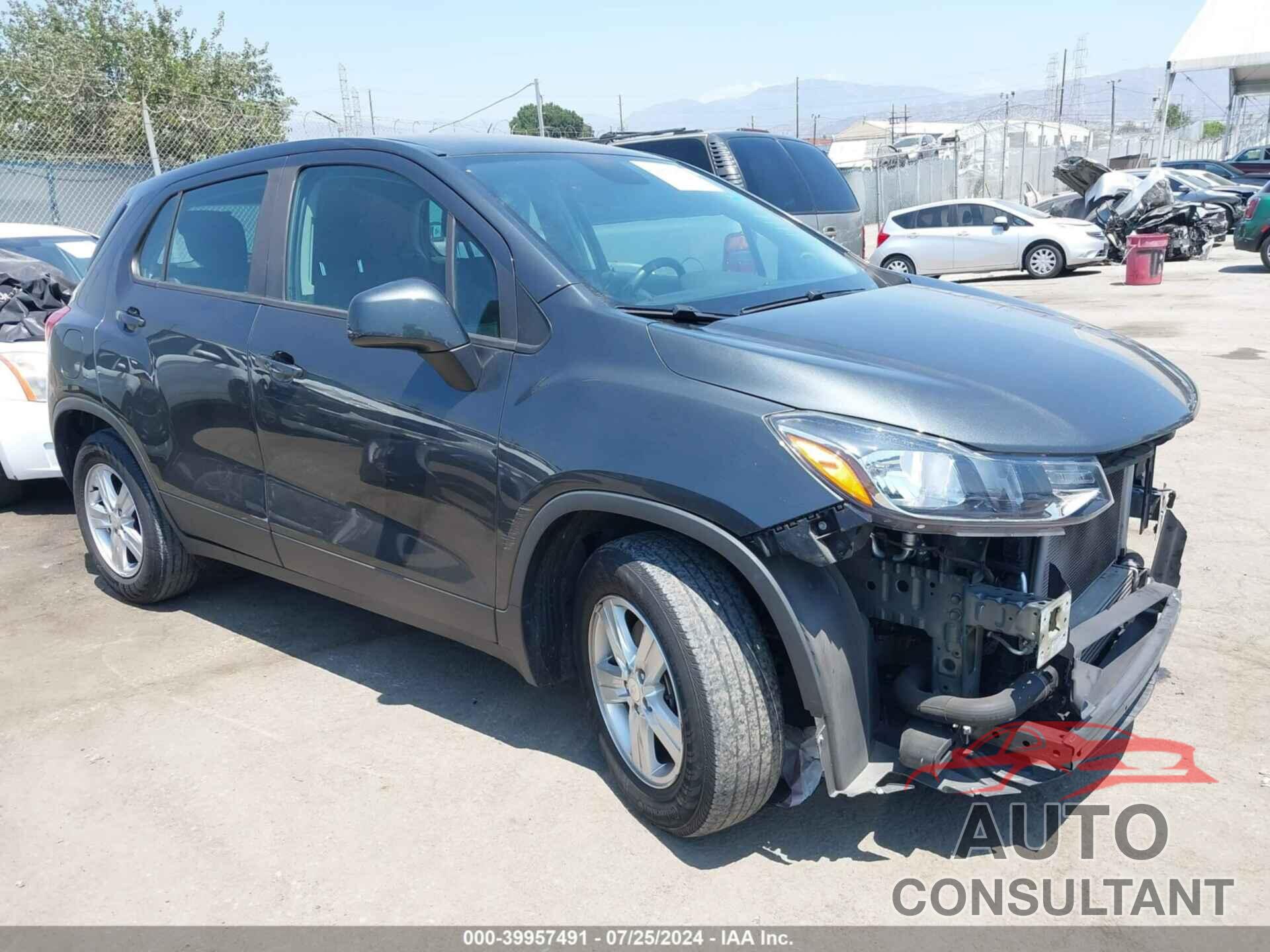 CHEVROLET TRAX 2019 - 3GNCJKSB3KL319829