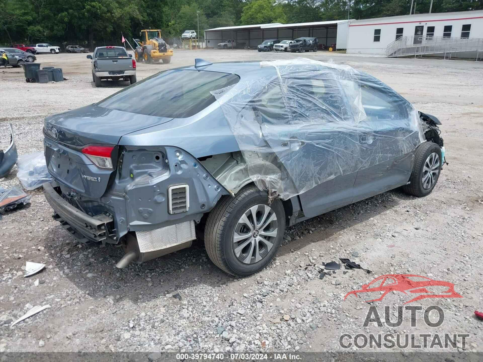 TOYOTA COROLLA 2020 - JTDEBRBE7LJ030155