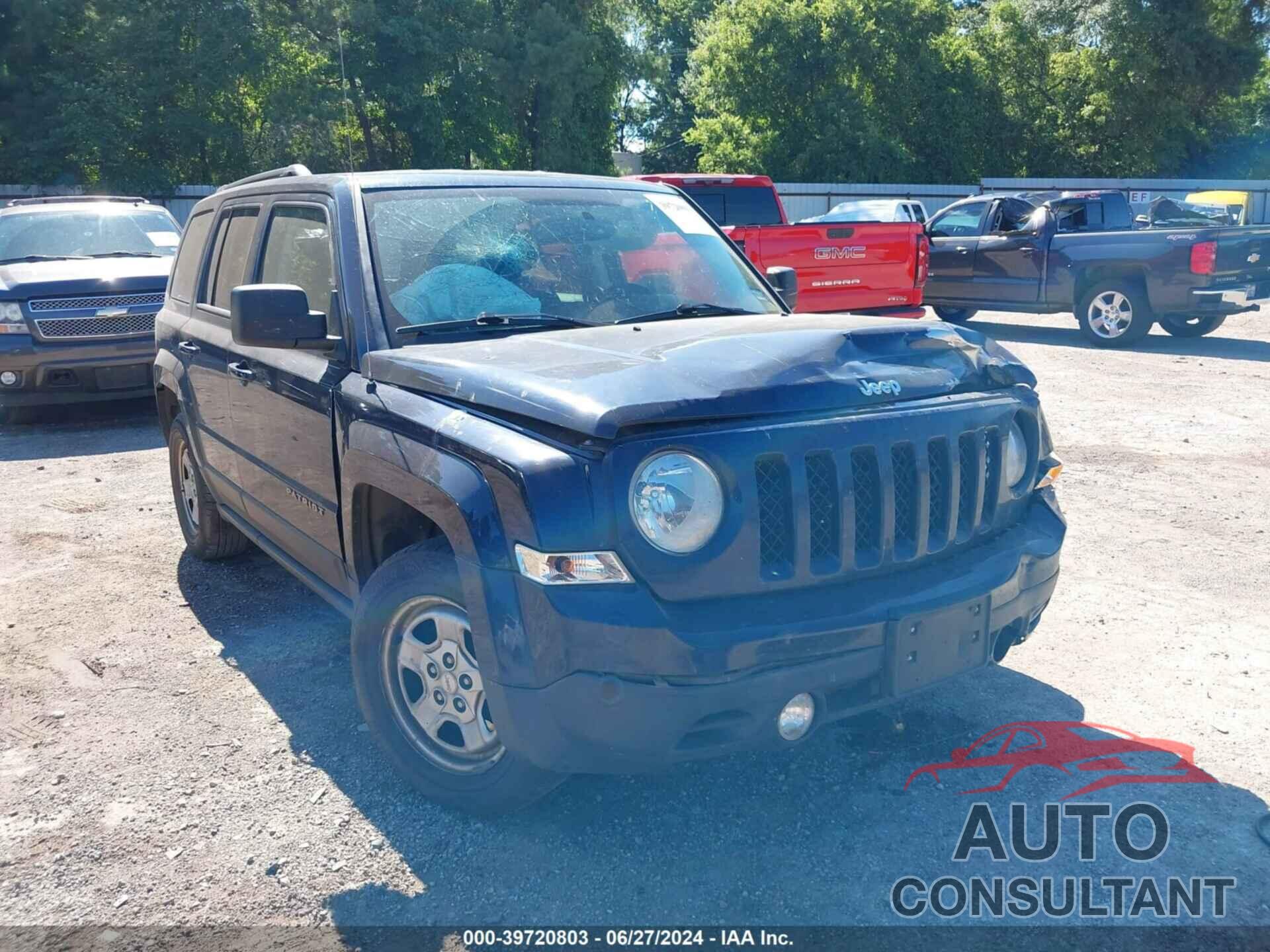 JEEP PATRIOT 2016 - 1C4NJPBB3GD763580