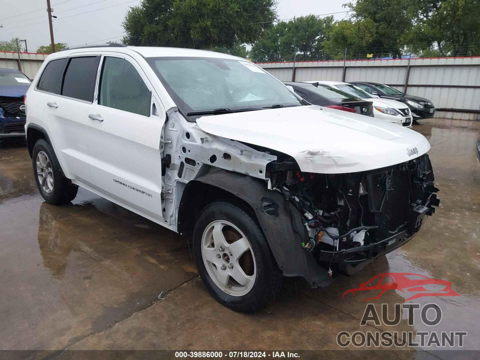 JEEP GRAND CHEROKEE 2016 - 1C4RJFBG5GC409184