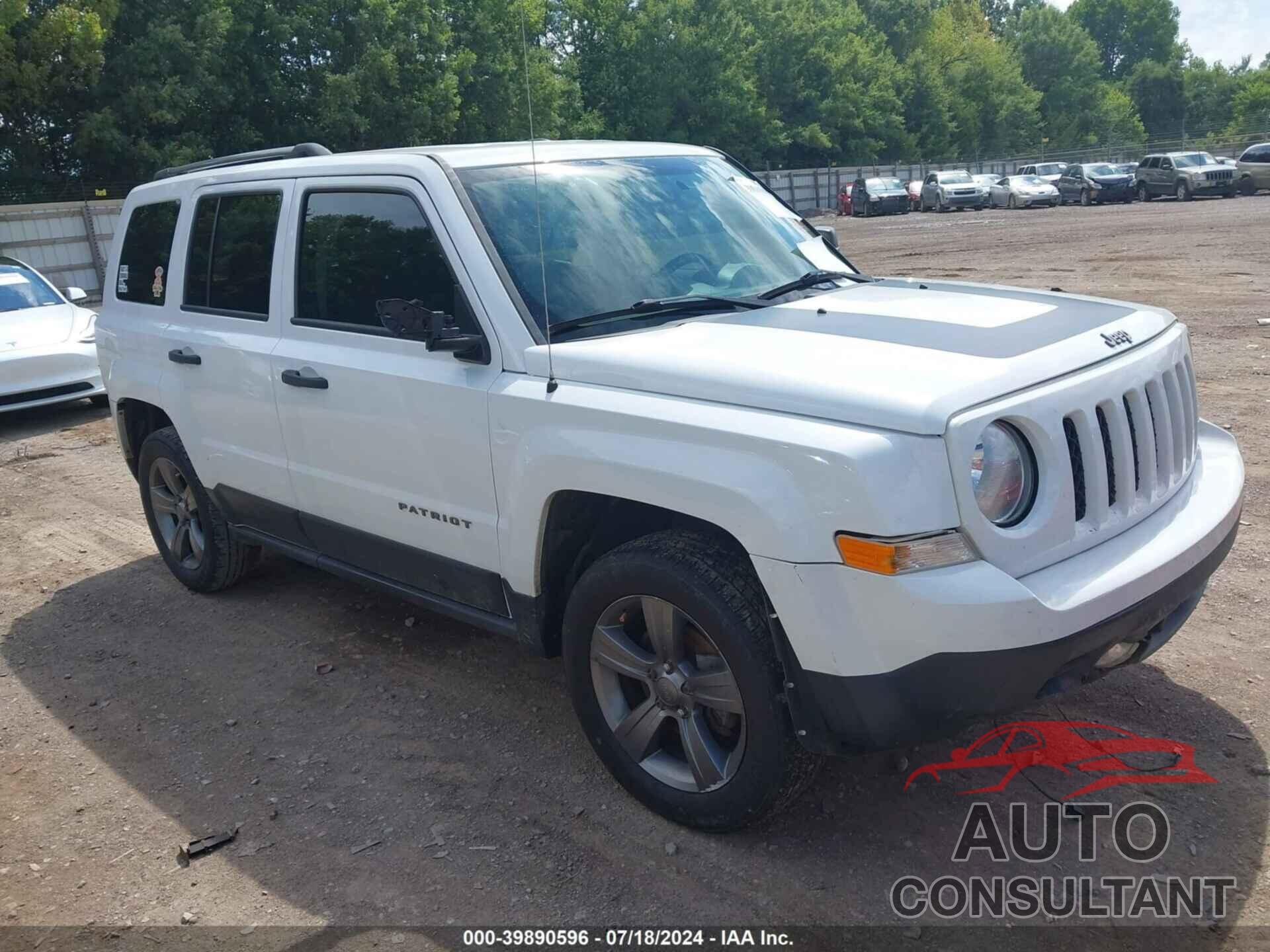 JEEP PATRIOT 2016 - 1C4NJPBAXGD659465