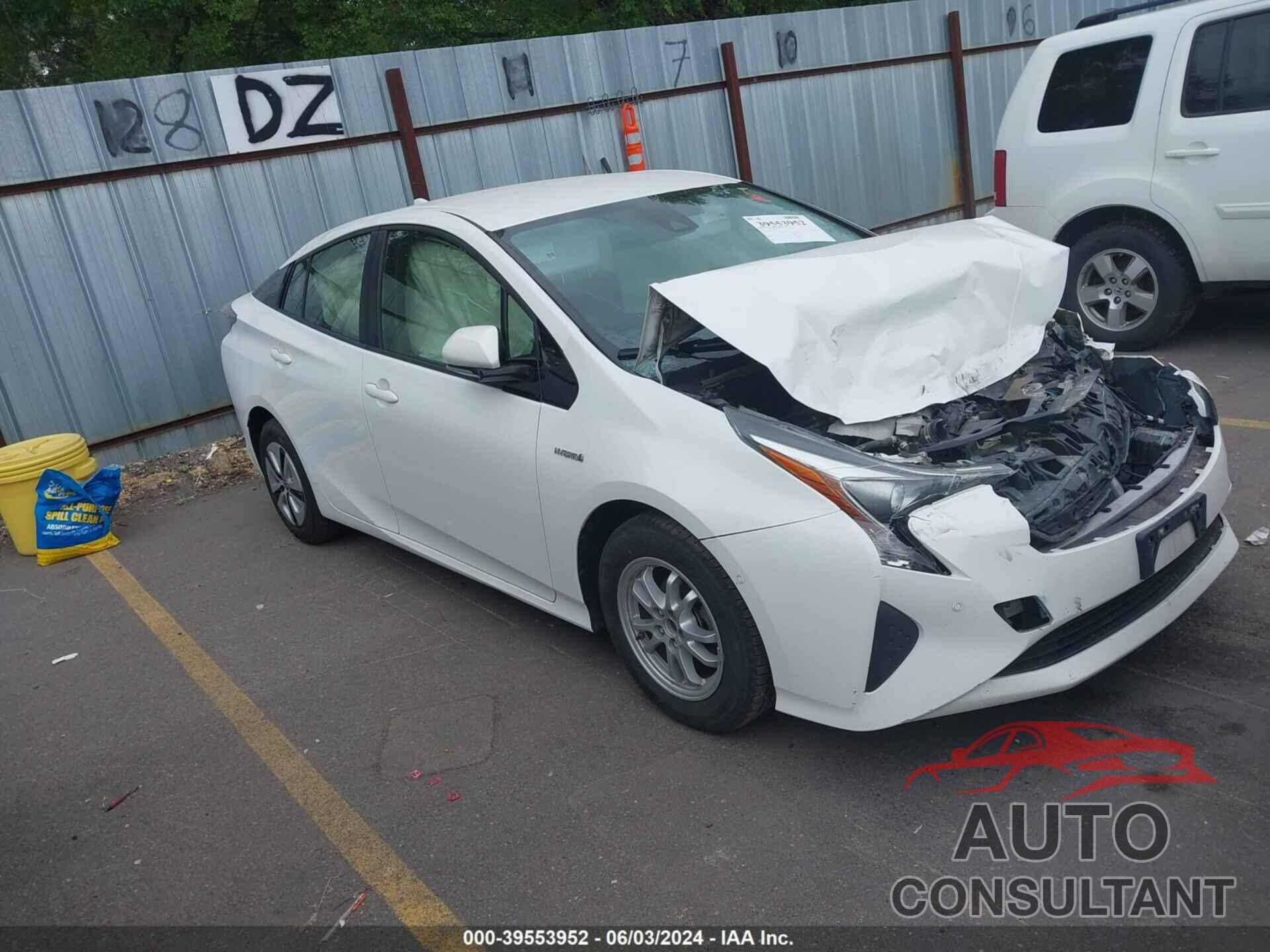 TOYOTA PRIUS 2018 - JTDKBRFU7J3065980