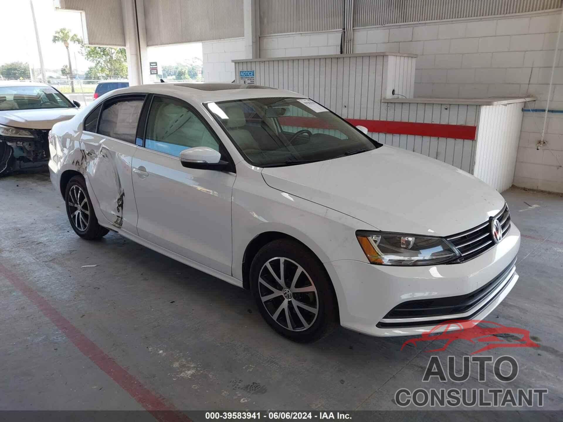 VOLKSWAGEN JETTA 2017 - 3VWDB7AJ6HM338374