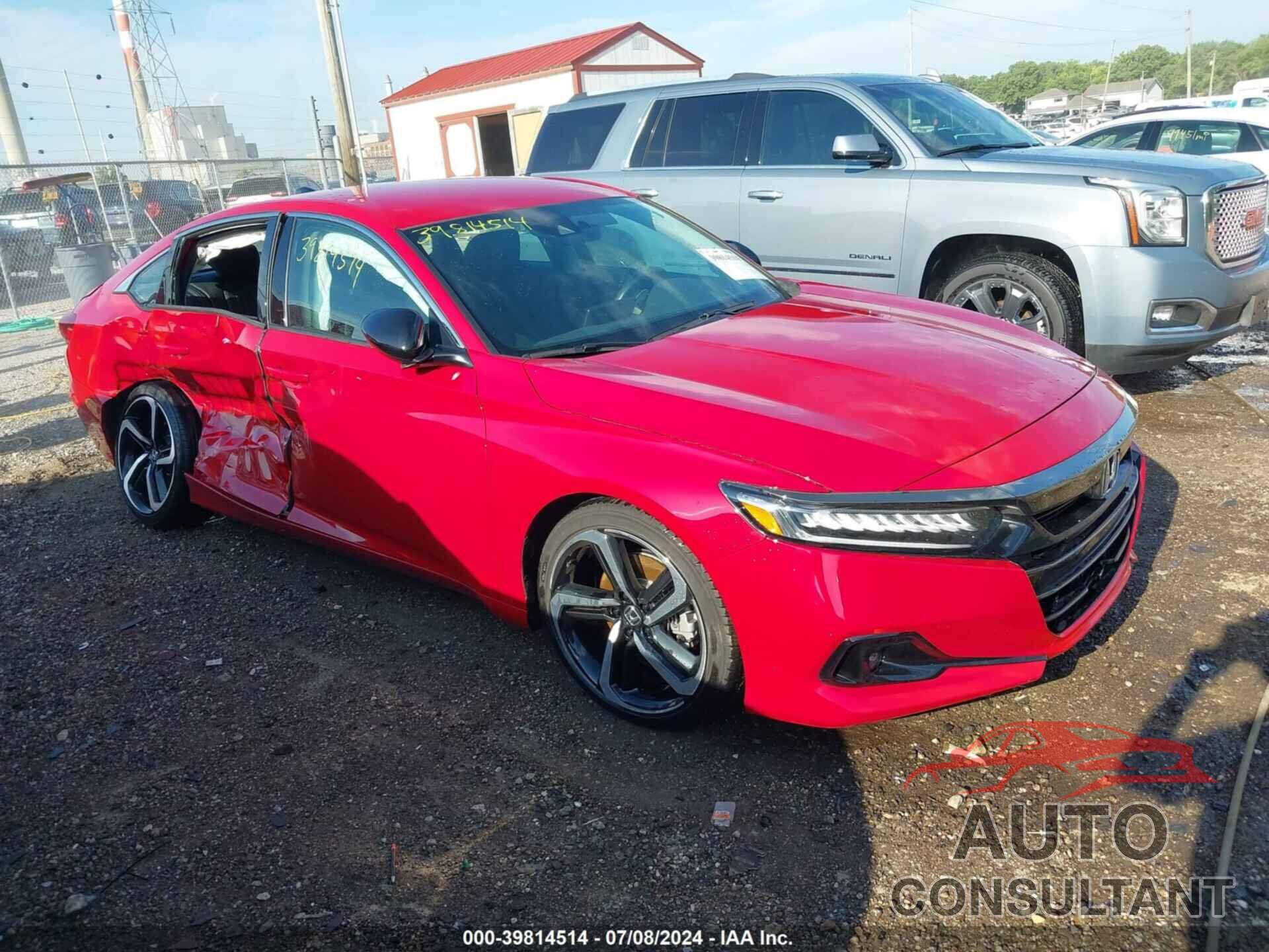 HONDA ACCORD 2021 - 1HGCV1F41MA027272