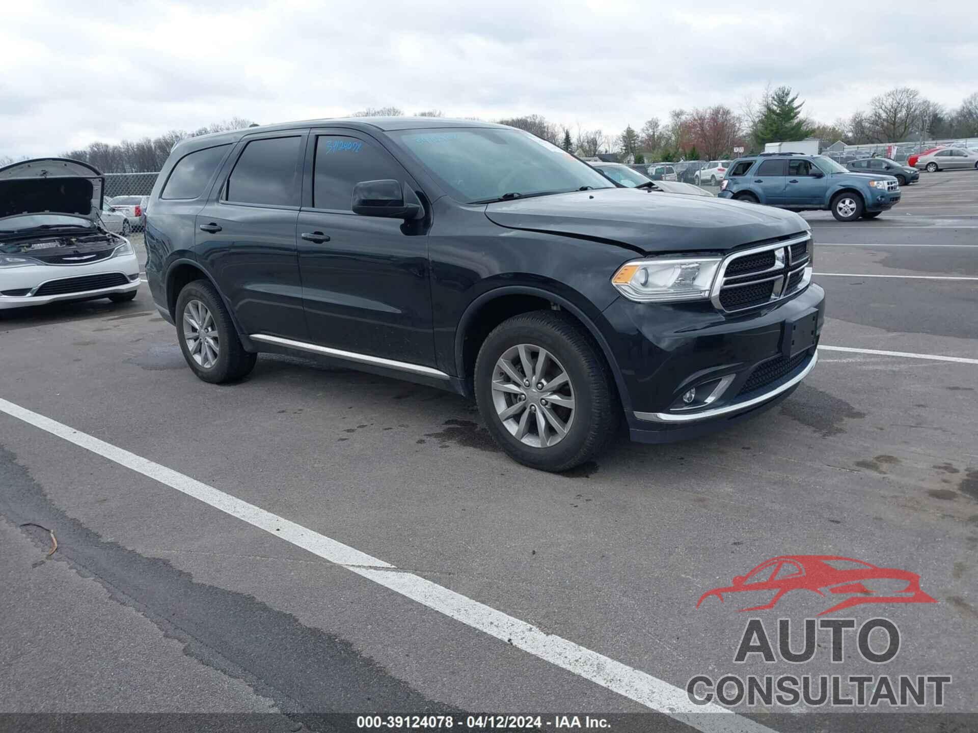 DODGE DURANGO 2017 - 1C4RDJAG2HC881050