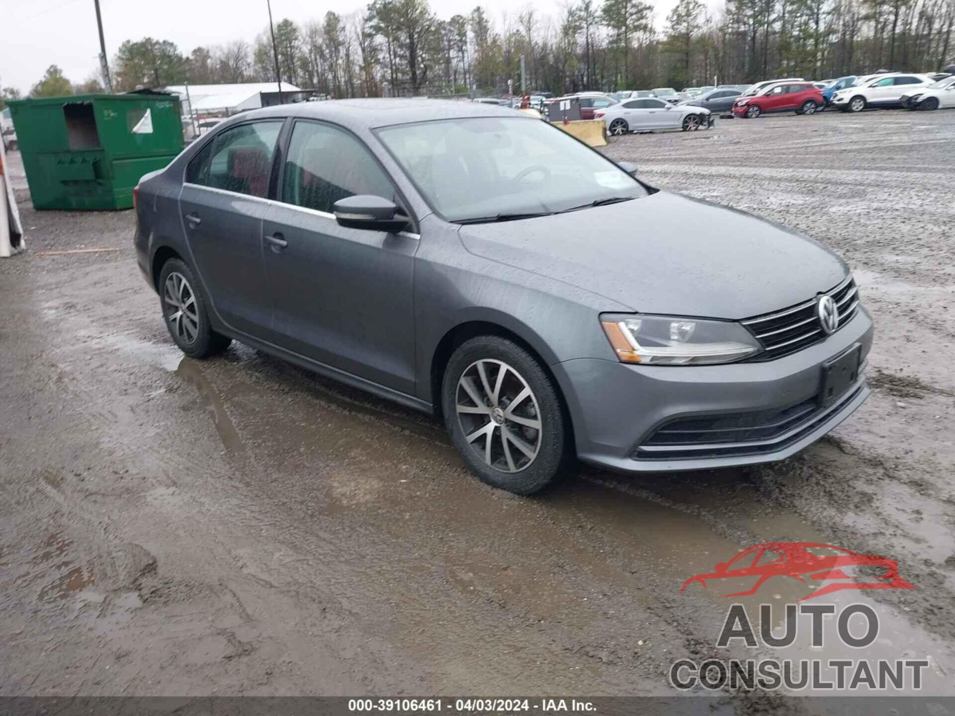 VOLKSWAGEN JETTA 2017 - 3VWDB7AJ2HM389256