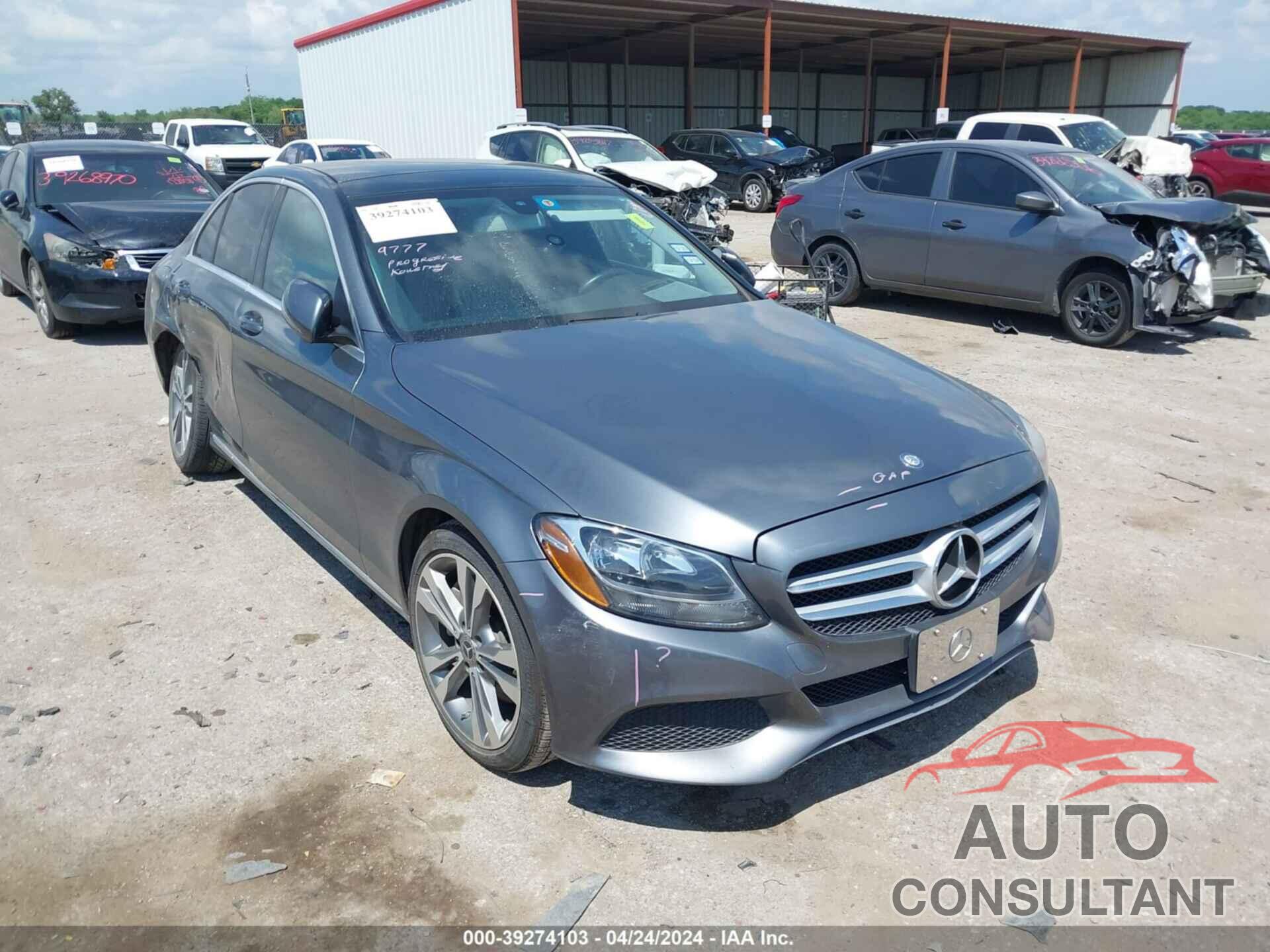 MERCEDES-BENZ C 300 2017 - 55SWF4JB4HU216820