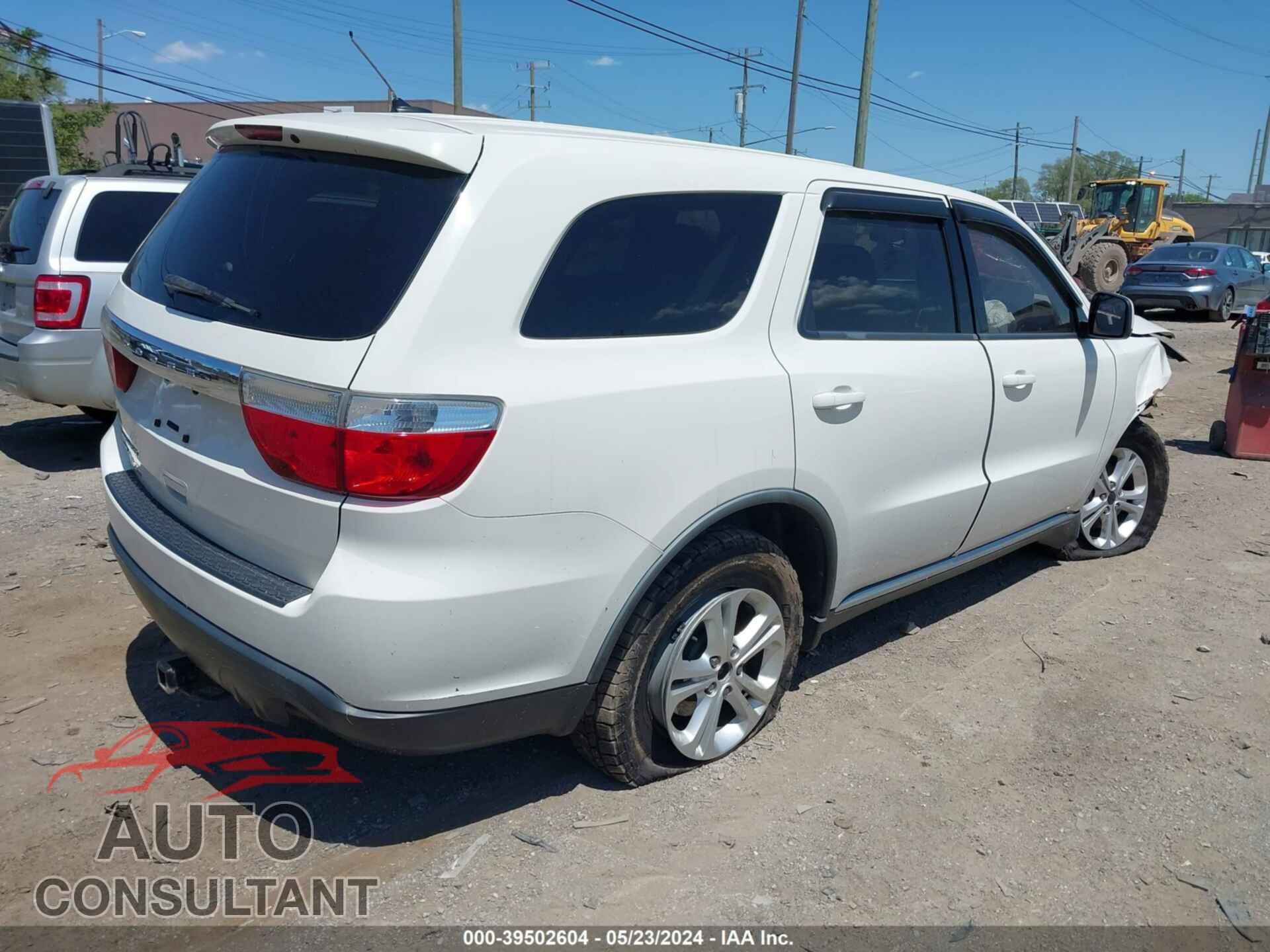 DODGE DURANGO 2012 - 1C4RDJAG1CC213071