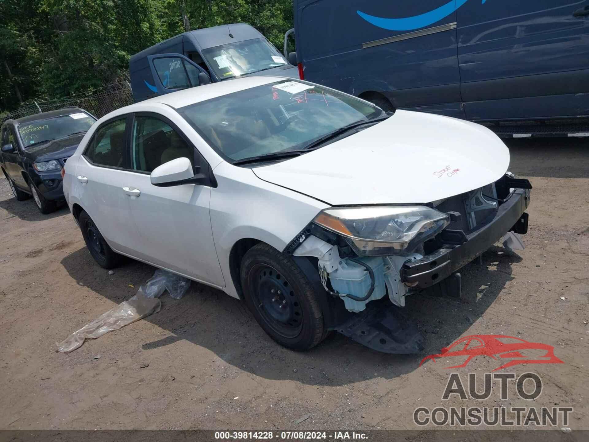 TOYOTA COROLLA 2016 - 2T1BURHE3GC681093