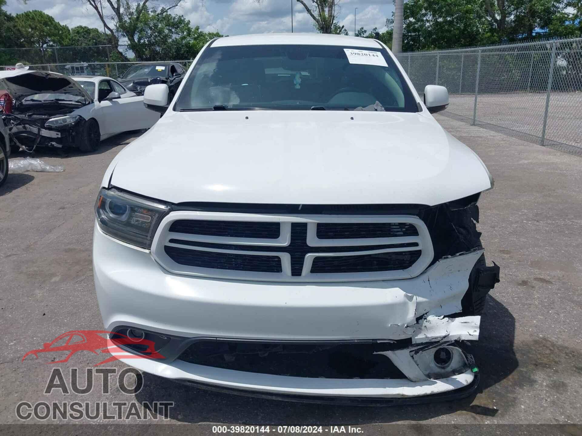 DODGE DURANGO 2018 - 1C4RDHDG1JC316511