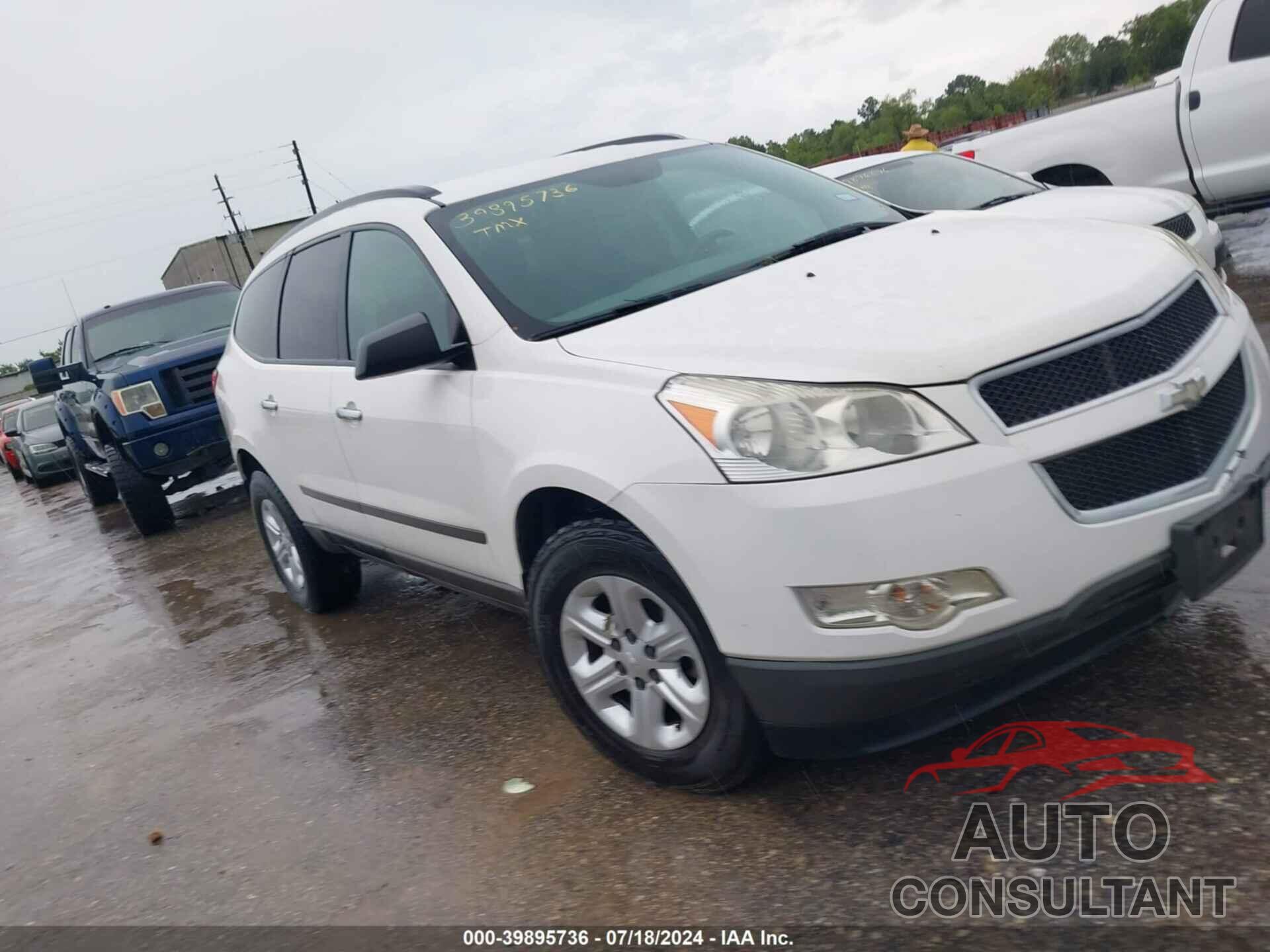 CHEVROLET TRAVERSE 2012 - 1GNKRFEDXCJ364848