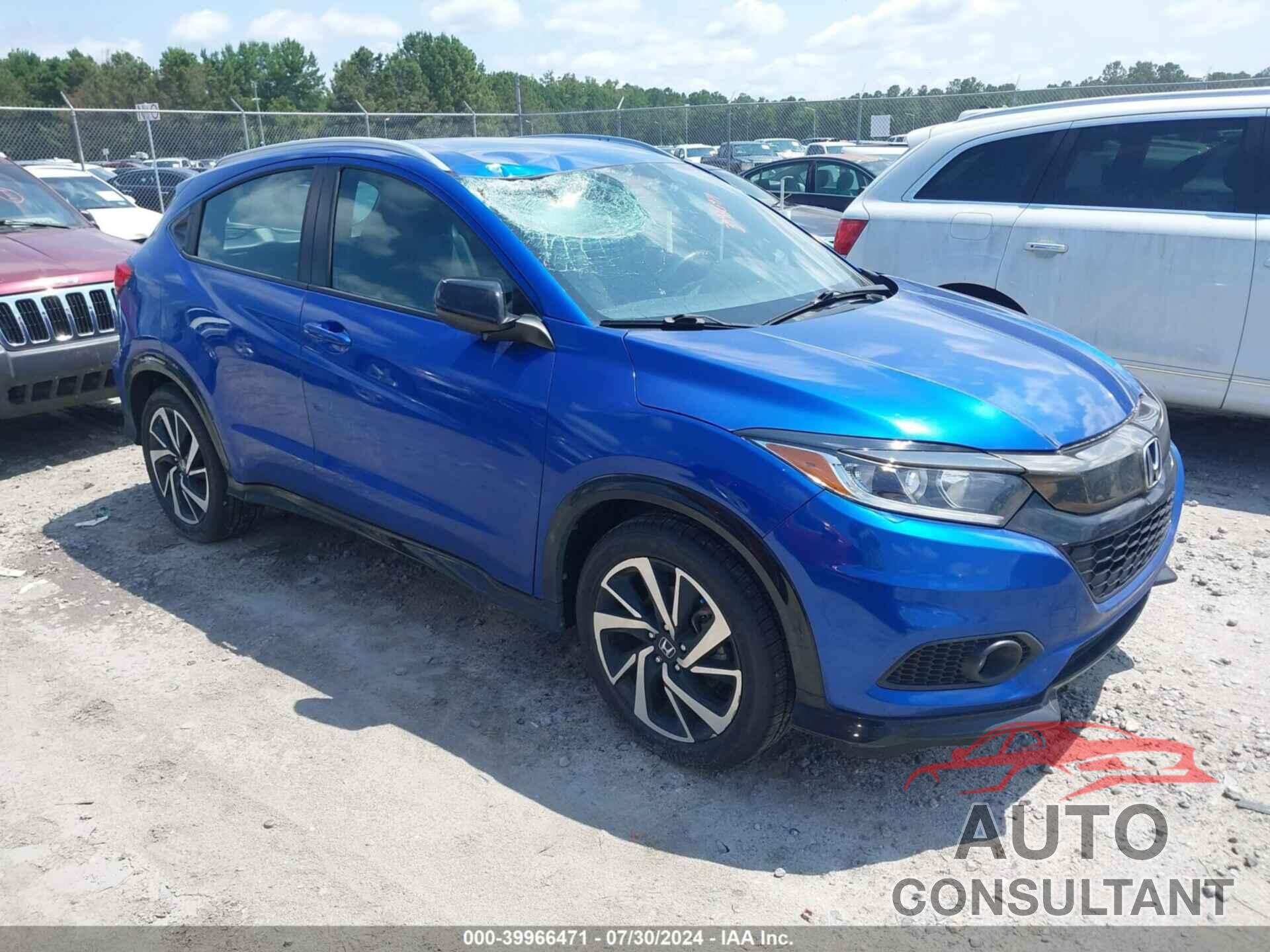 HONDA HR-V 2019 - 3CZRU5H16KG713256