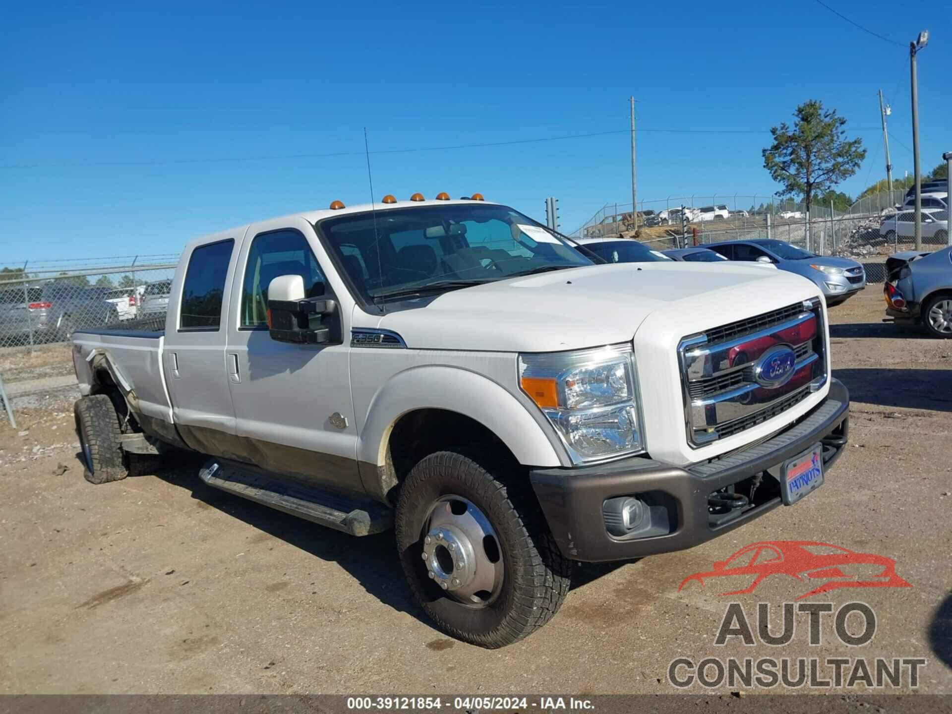 FORD F-350 2016 - 1FT8W3DT6GEB48366