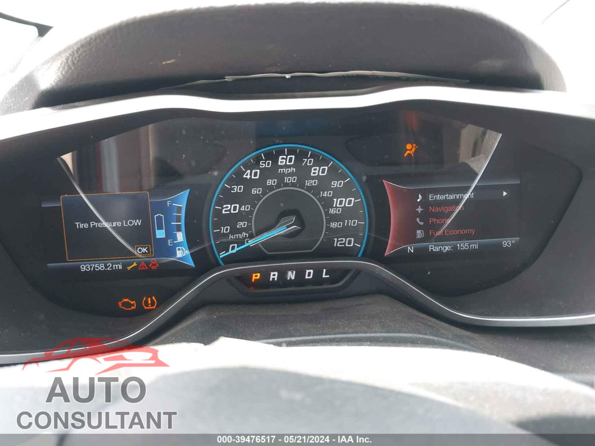 FORD C-MAX ENERGI 2016 - 1FADP5CU0GL107962