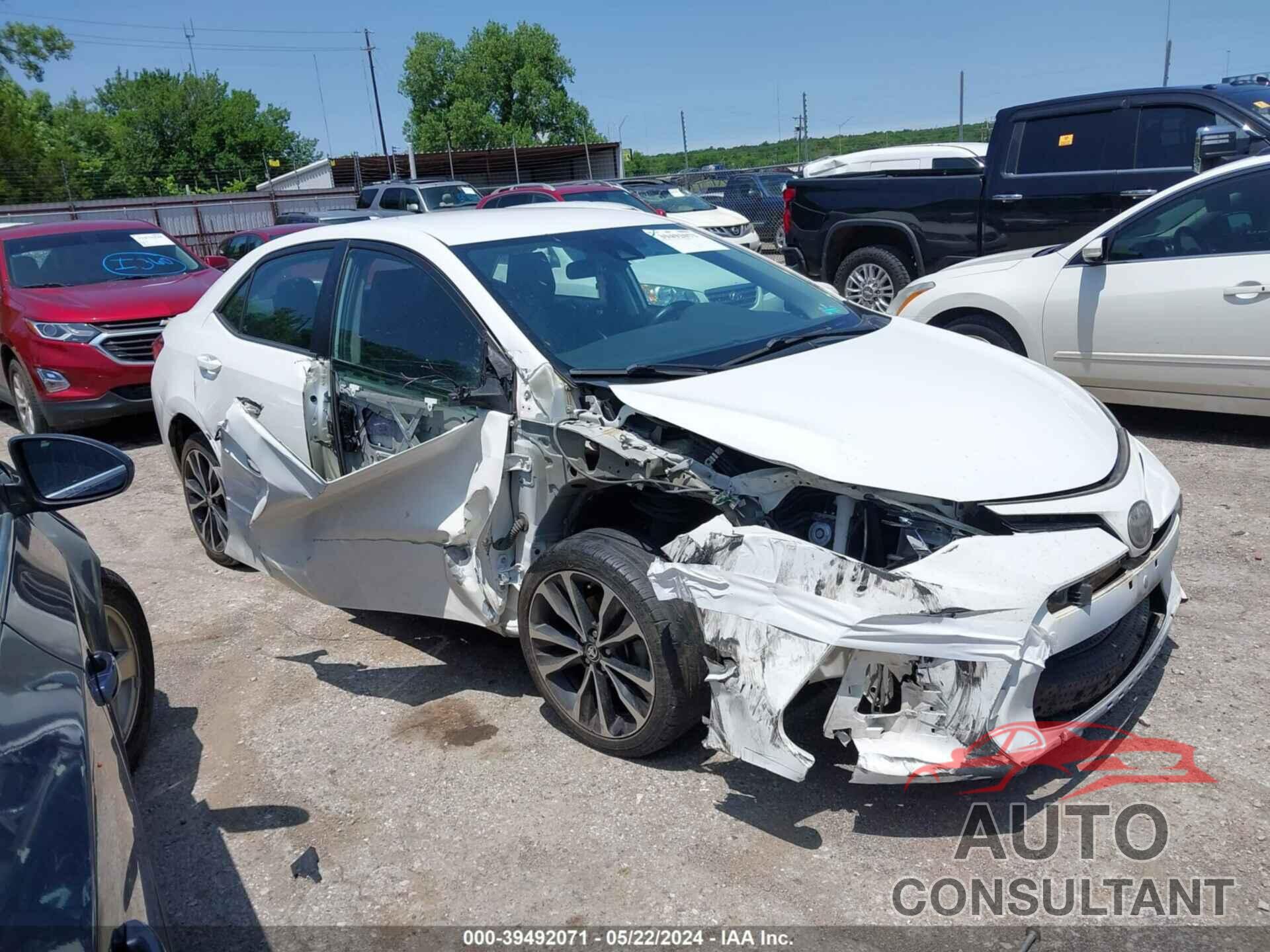 TOYOTA COROLLA 2017 - 5YFBURHE2HP654520