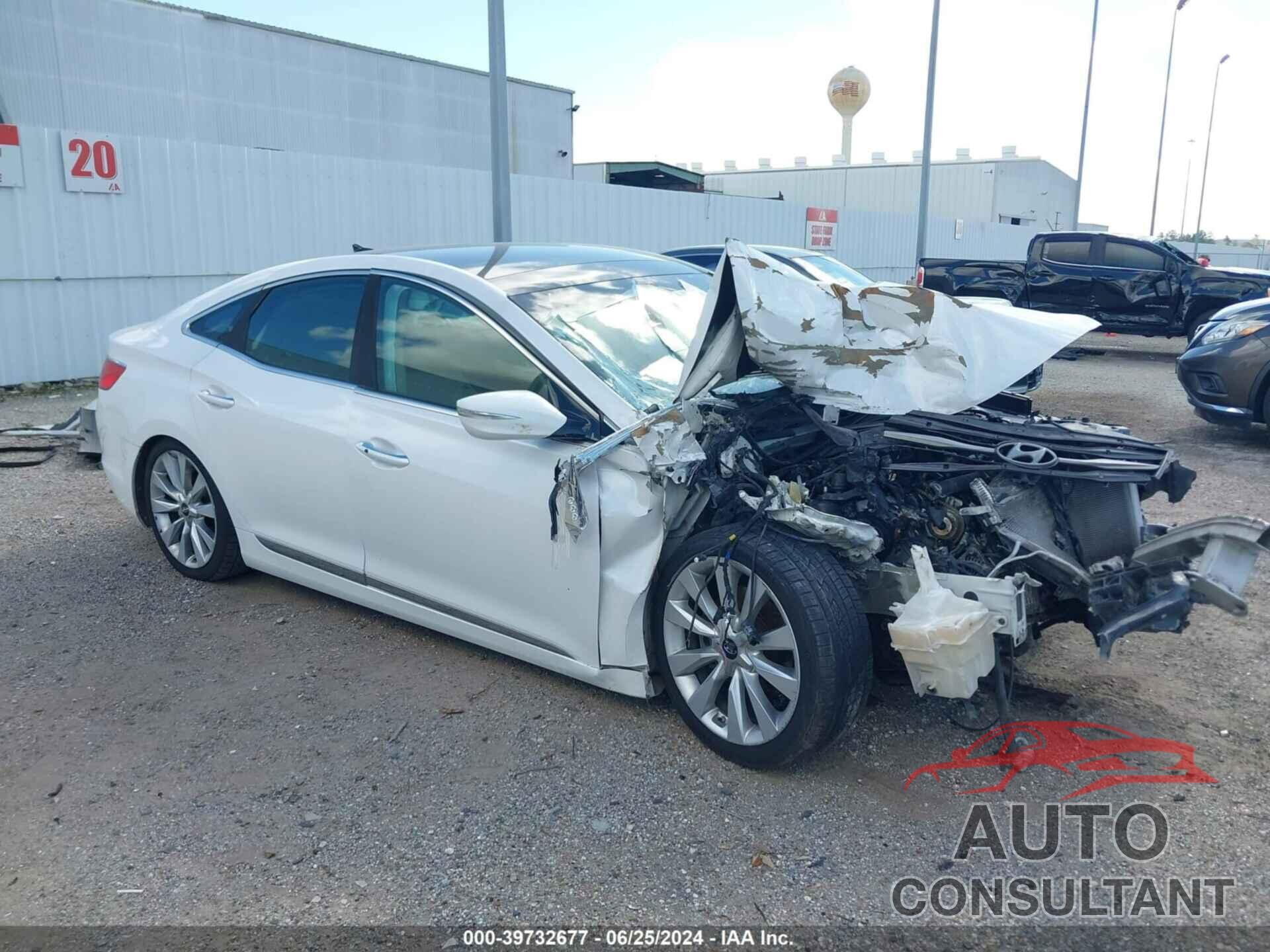 HYUNDAI AZERA 2016 - KMHFH4JG8GA555378