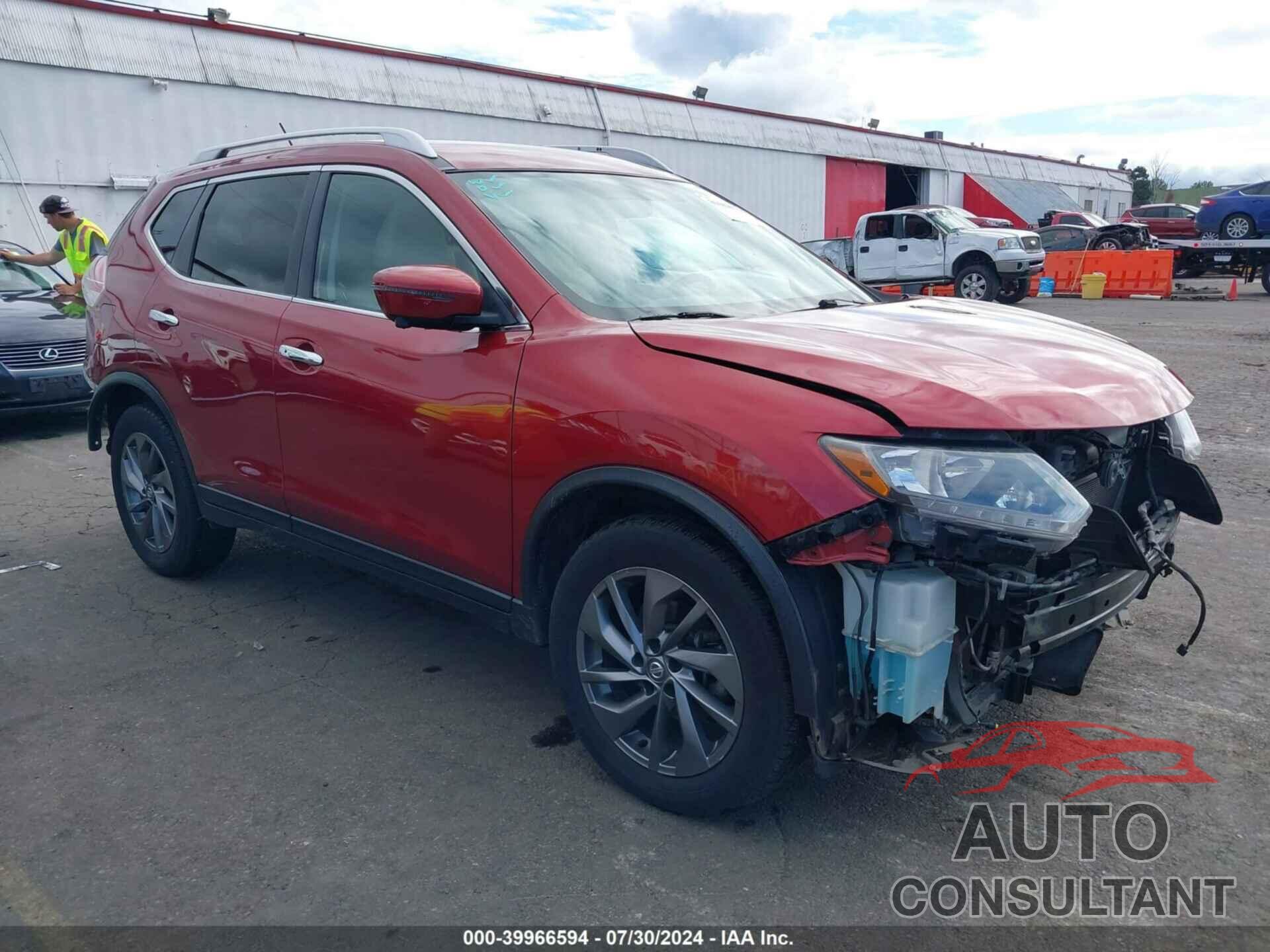 NISSAN ROGUE 2016 - KNMAT2MV8GP684066