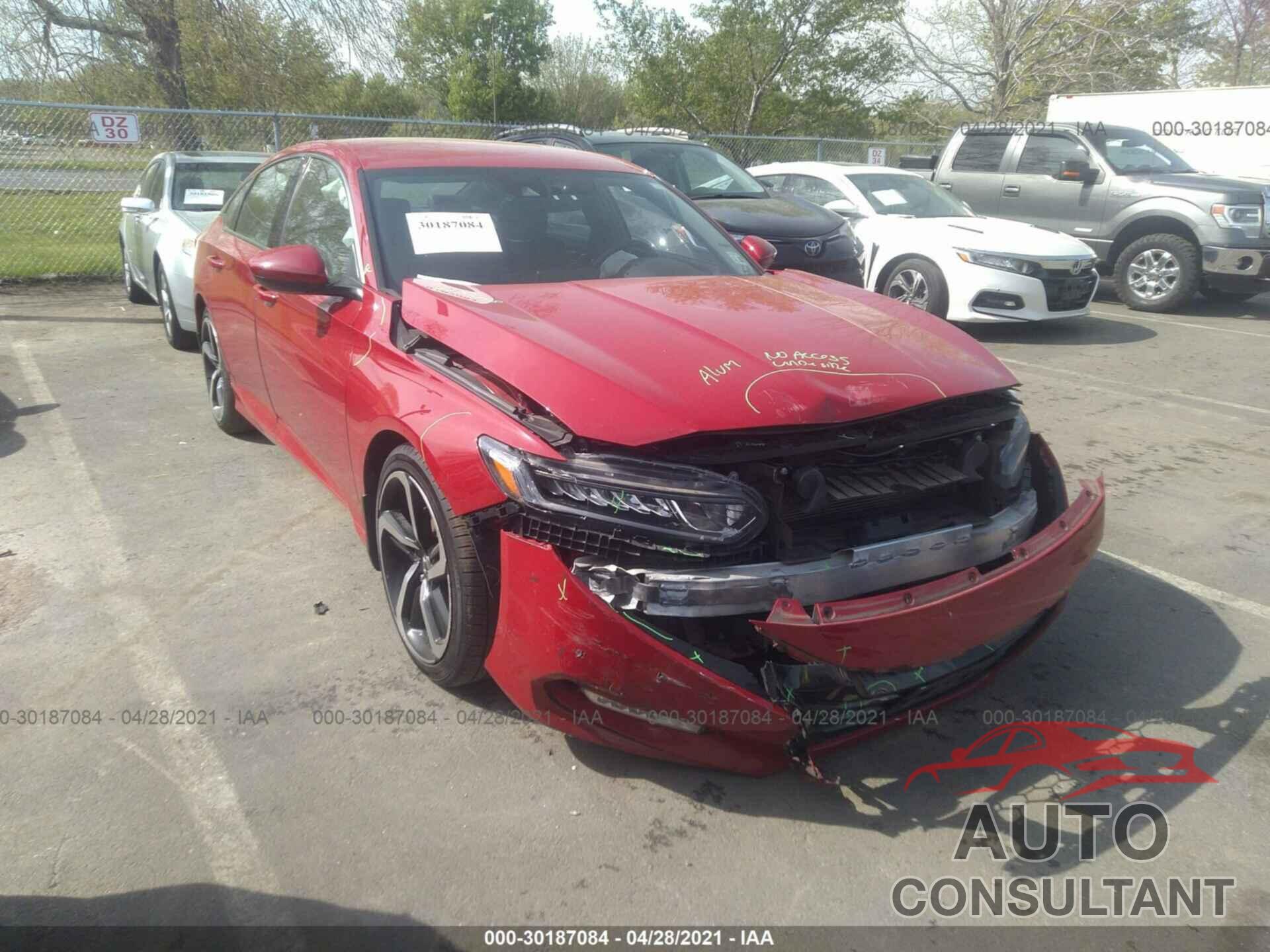 HONDA ACCORD SEDAN 2018 - 1HGCV1F33JA000271