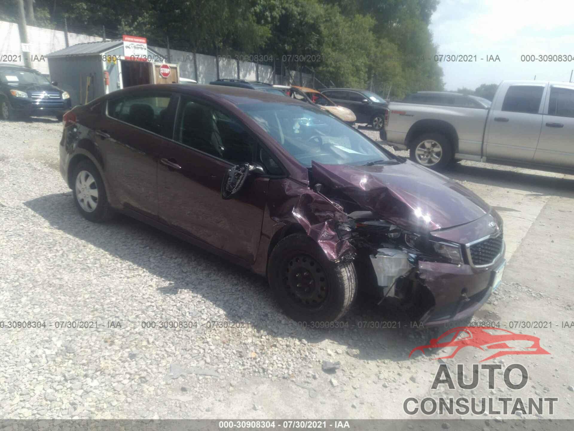 KIA FORTE 2017 - 3KPFL4A72HE012304