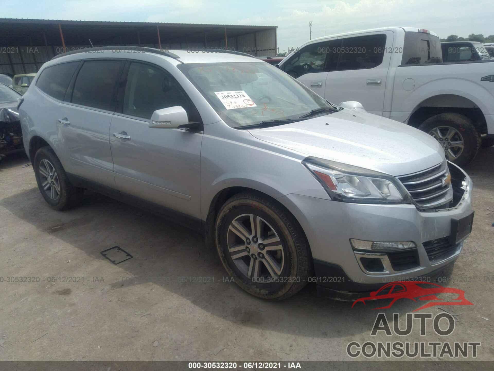 CHEVROLET TRAVERSE 2016 - 1GNKRGKD3GJ191528