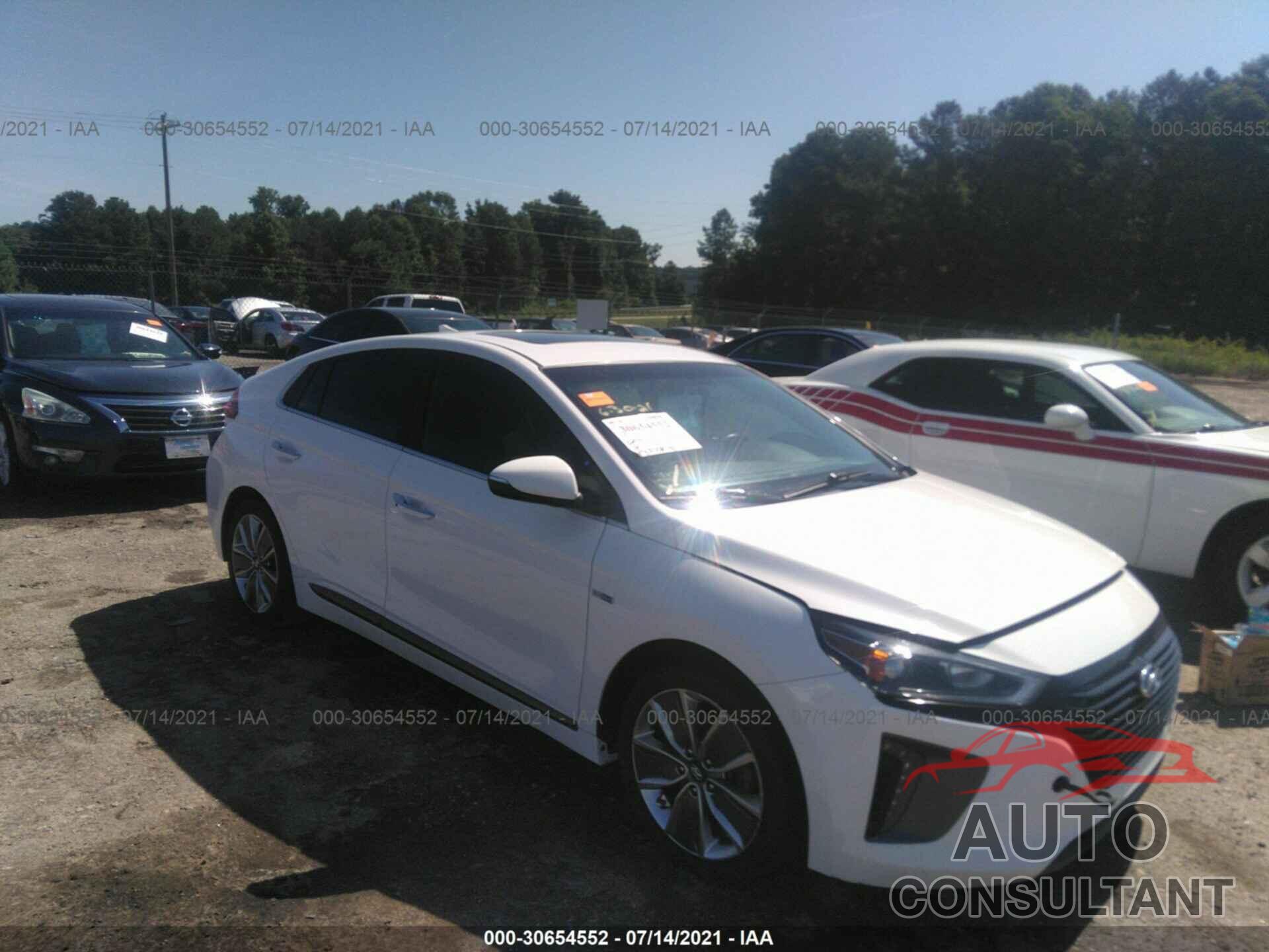 HYUNDAI IONIQ HYBRID 2017 - KMHC85LC3HU020851