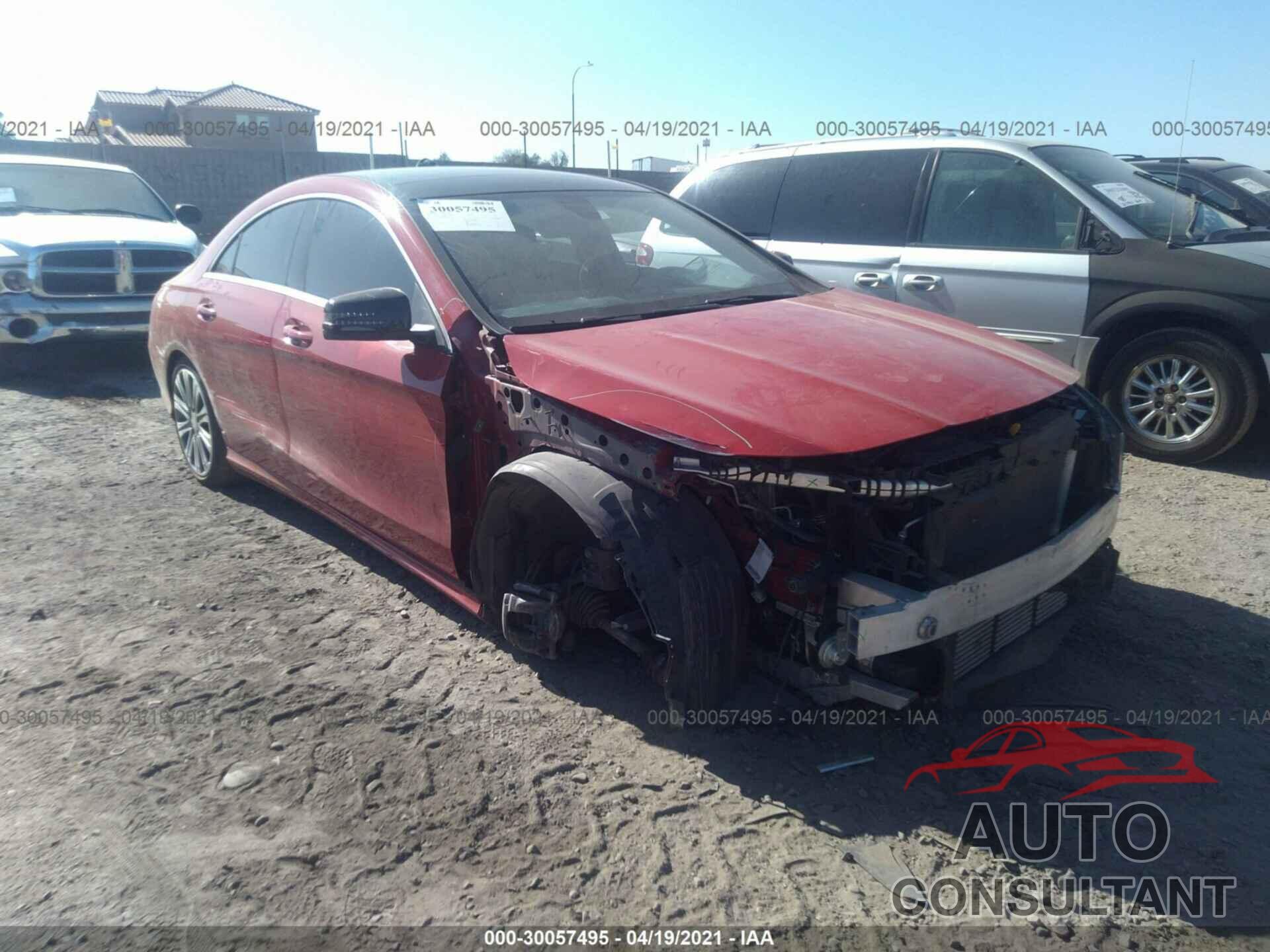 MERCEDES-BENZ CLA 2017 - WDDSJ4EBXHN398877
