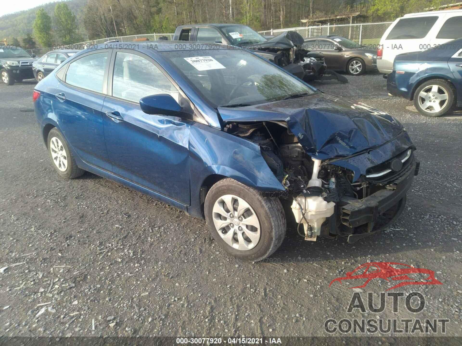 HYUNDAI ACCENT 2016 - KMHCT4AE2GU127319