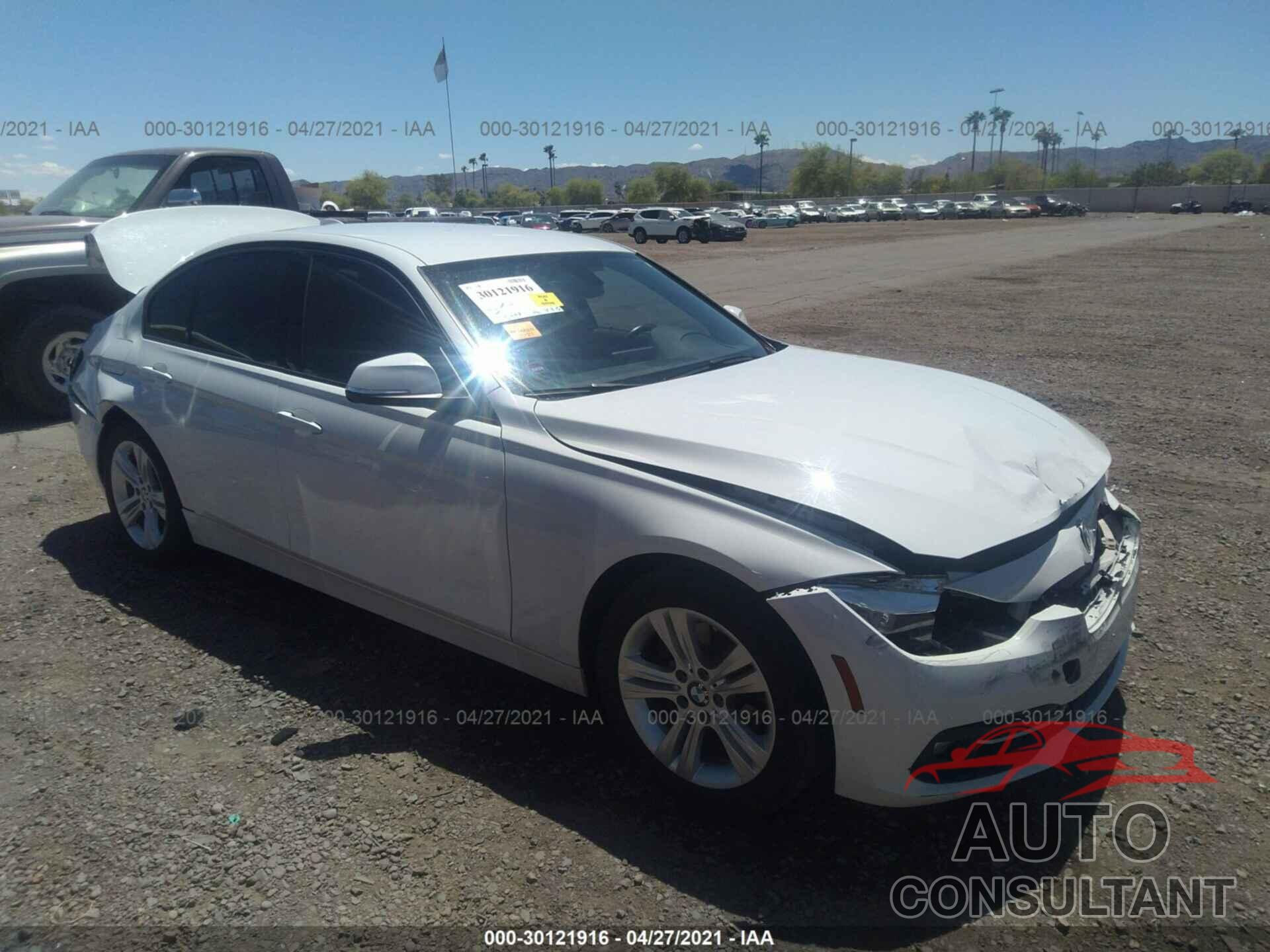 BMW 3 SERIES 2016 - WBA8E9C59GK645578