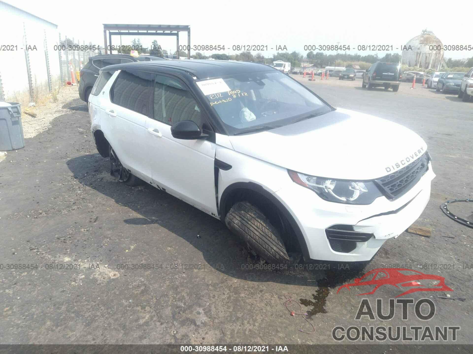 LAND ROVER DISCOVERY SPORT 2018 - SALCP2RX1JH768392