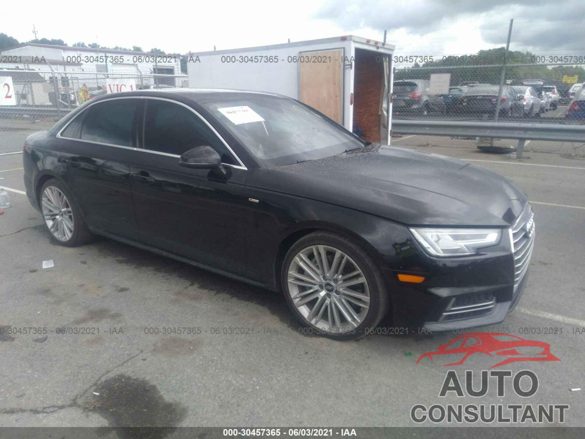 AUDI A4 2017 - WAULNAF40HN035440