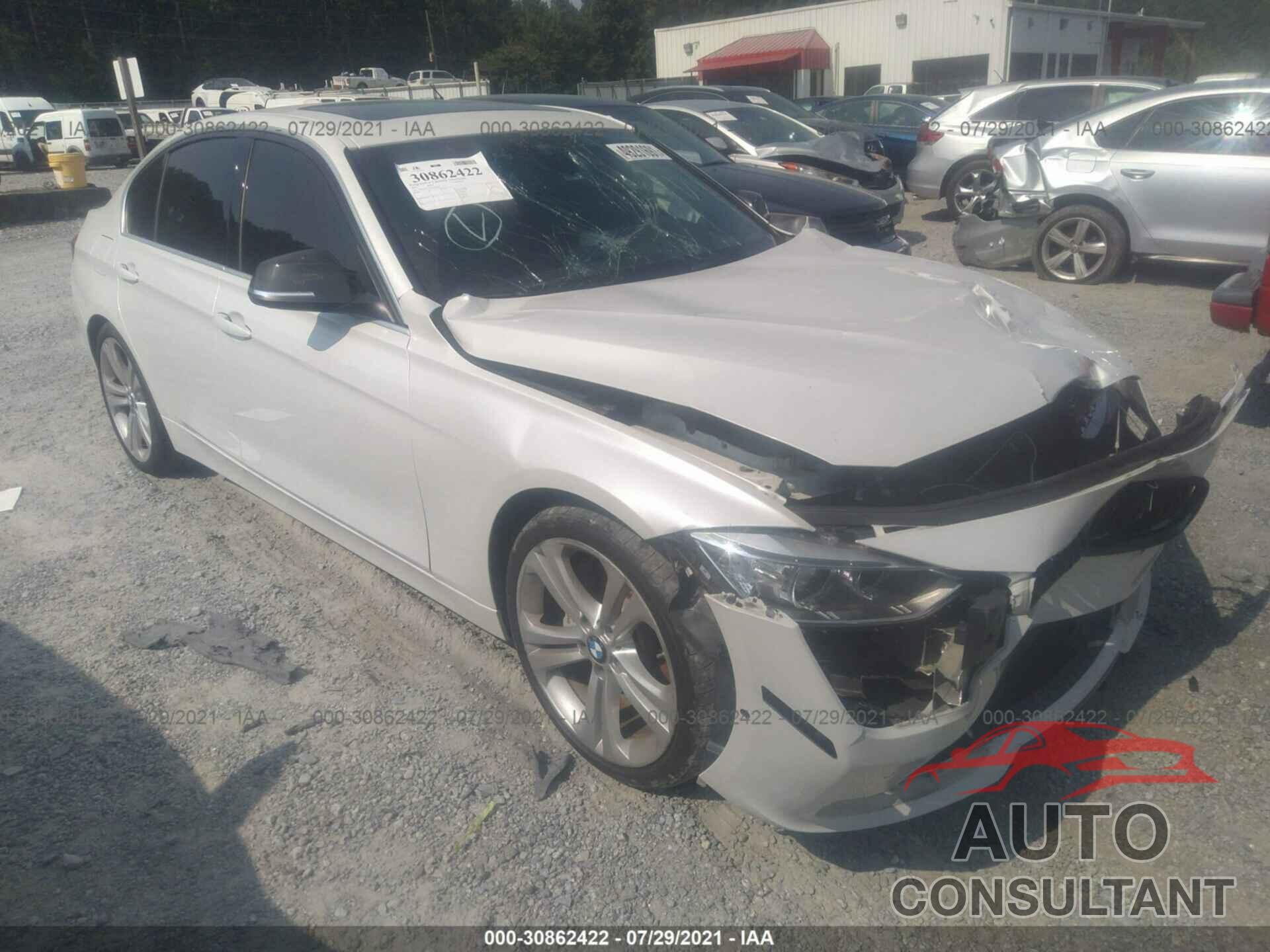 BMW 3 SERIES 2015 - 2HKRW6H34HH213717